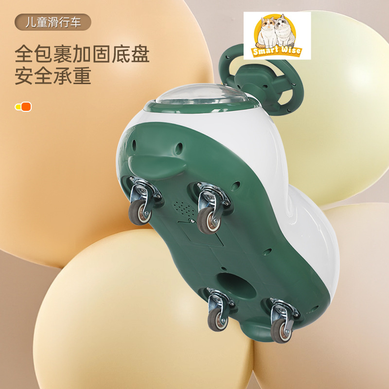 Net Red Peanut Car Children's Twist Car Slider Car Yo-Yo Baby's First Birthday Gift Silent Indoor Car Slide Application Scenario