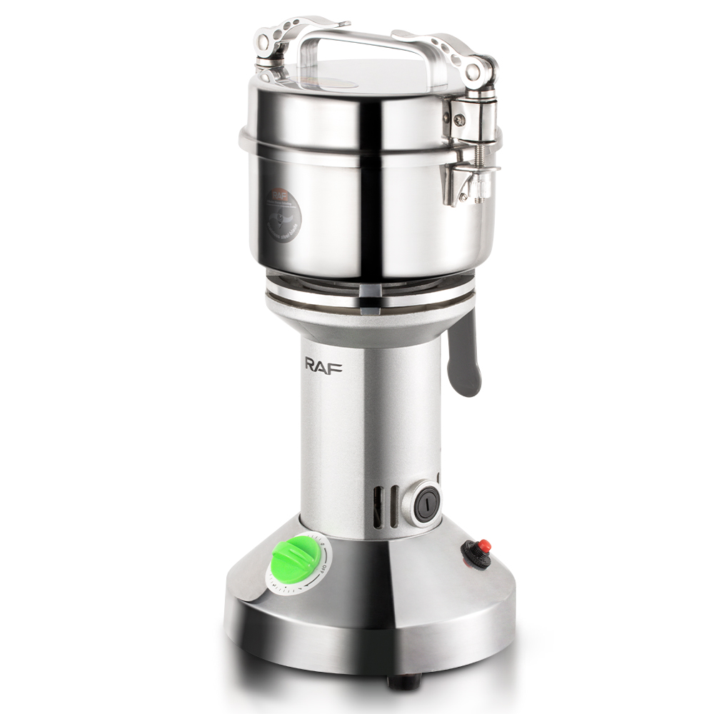 RAF European standard cross-border stainless steel electric grinding machine, Chinese herbal medicine pulverizer, five-grain and miscellaneous grain grinding machine, pulverizing machine R.7128 Item Picture