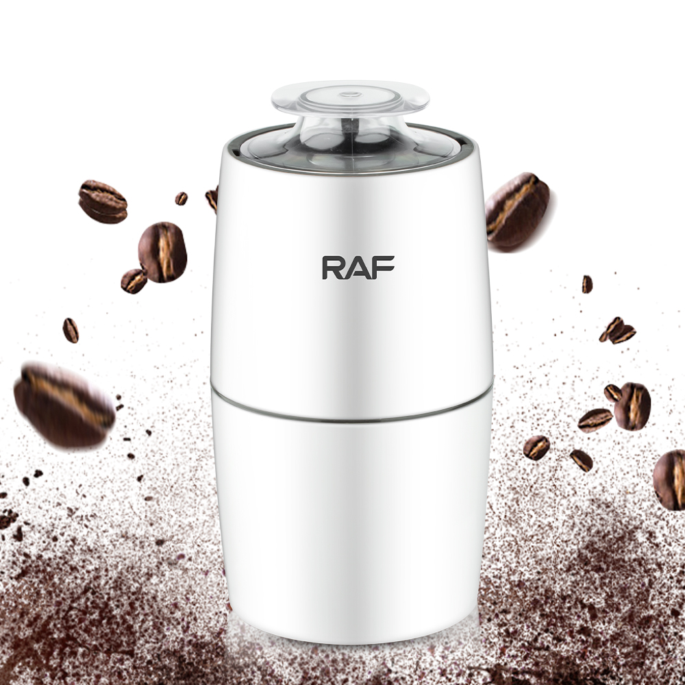 RAF electric bean grinder, dry grinder, household lightweight grinding cup, portable coffee bean grinding machine