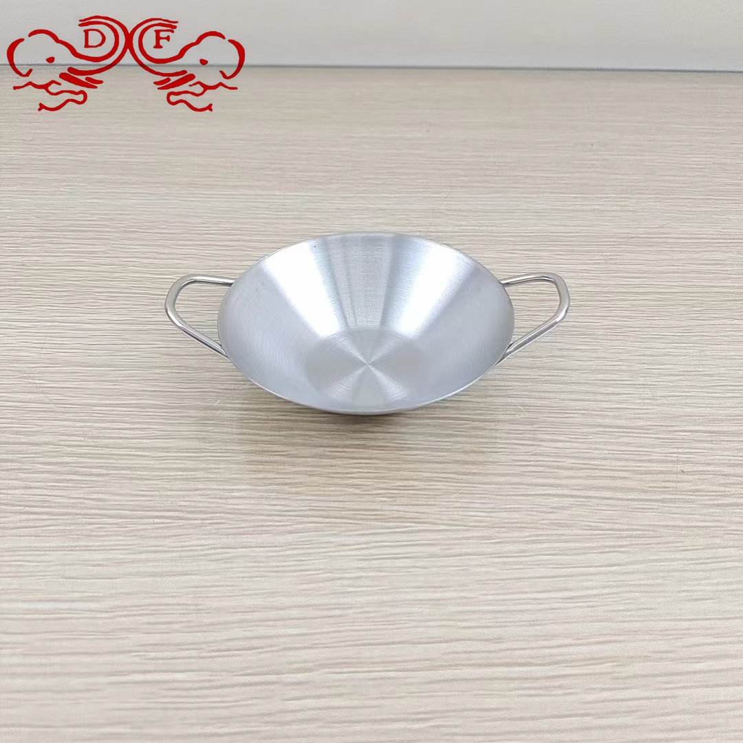 DF99297 Korean stainless steel creative little Spice Dish with ears Gold Dip dish Soy sauce Dish Flavor dish Dessert dish DF TRADINGHOUSE Item Picture