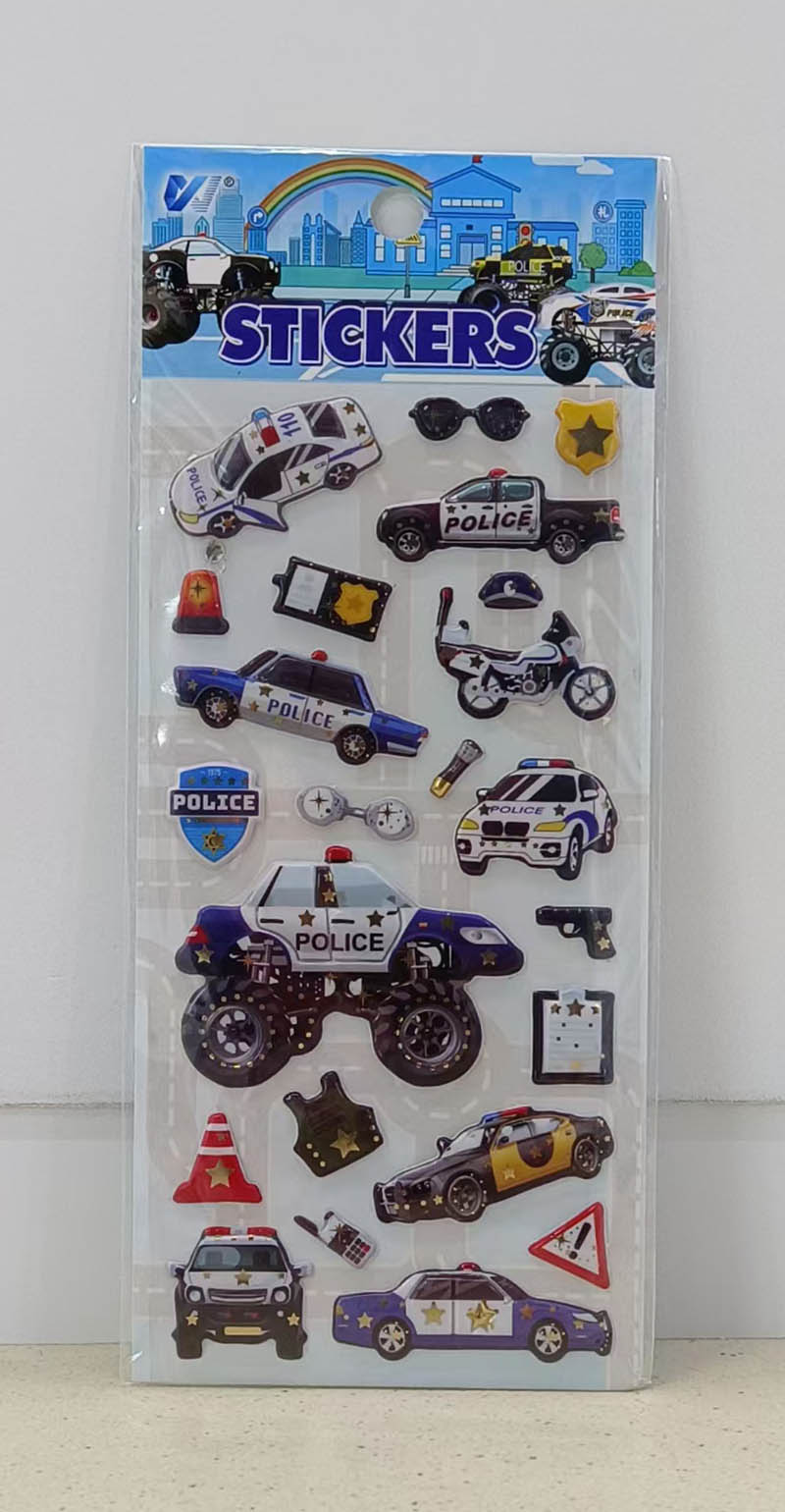 WX-PK Gilded bubble stickers details Picture