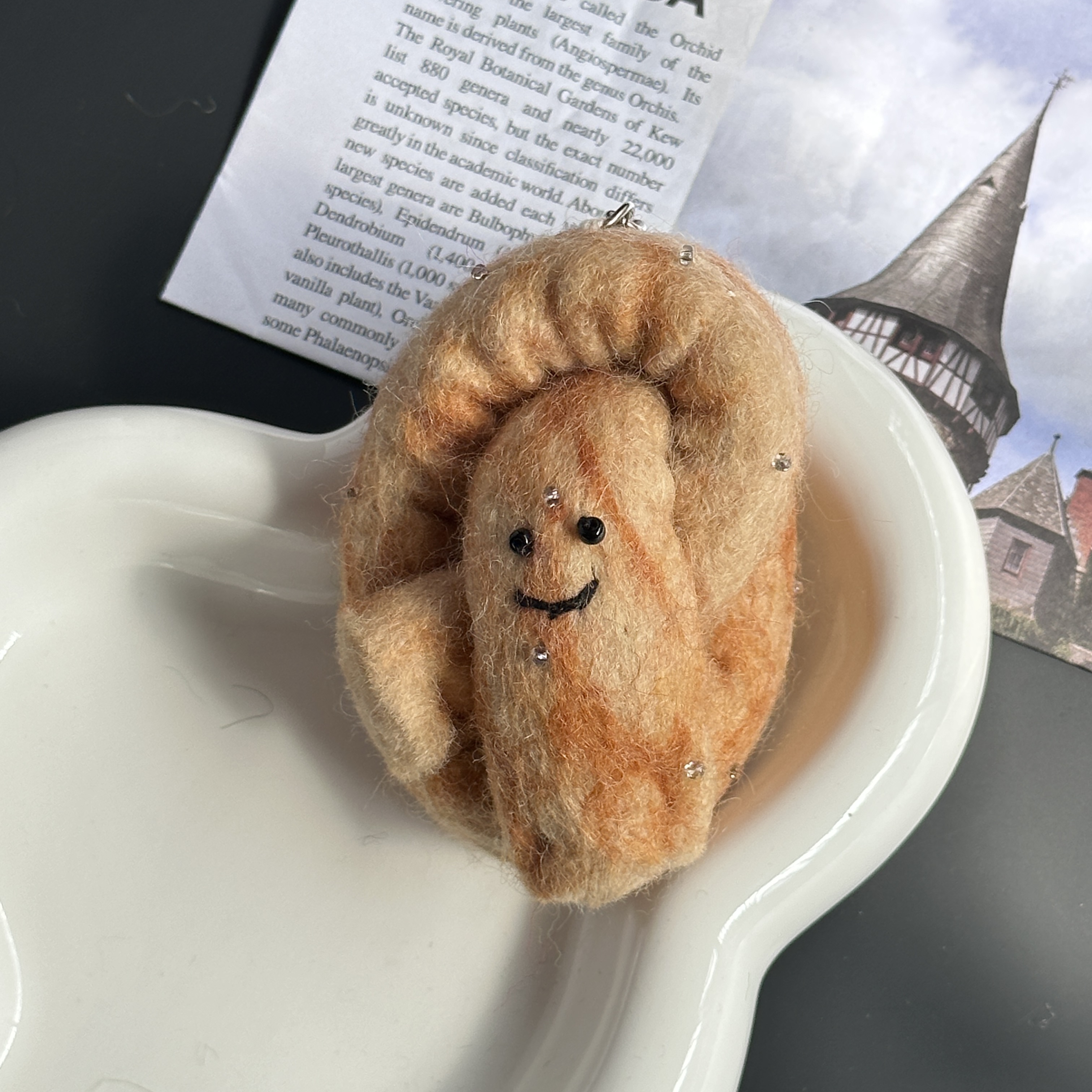 纯手工羊毛毡挂饰高颜值水果蔬菜可爱韩系miu系包挂件背包配饰详情16