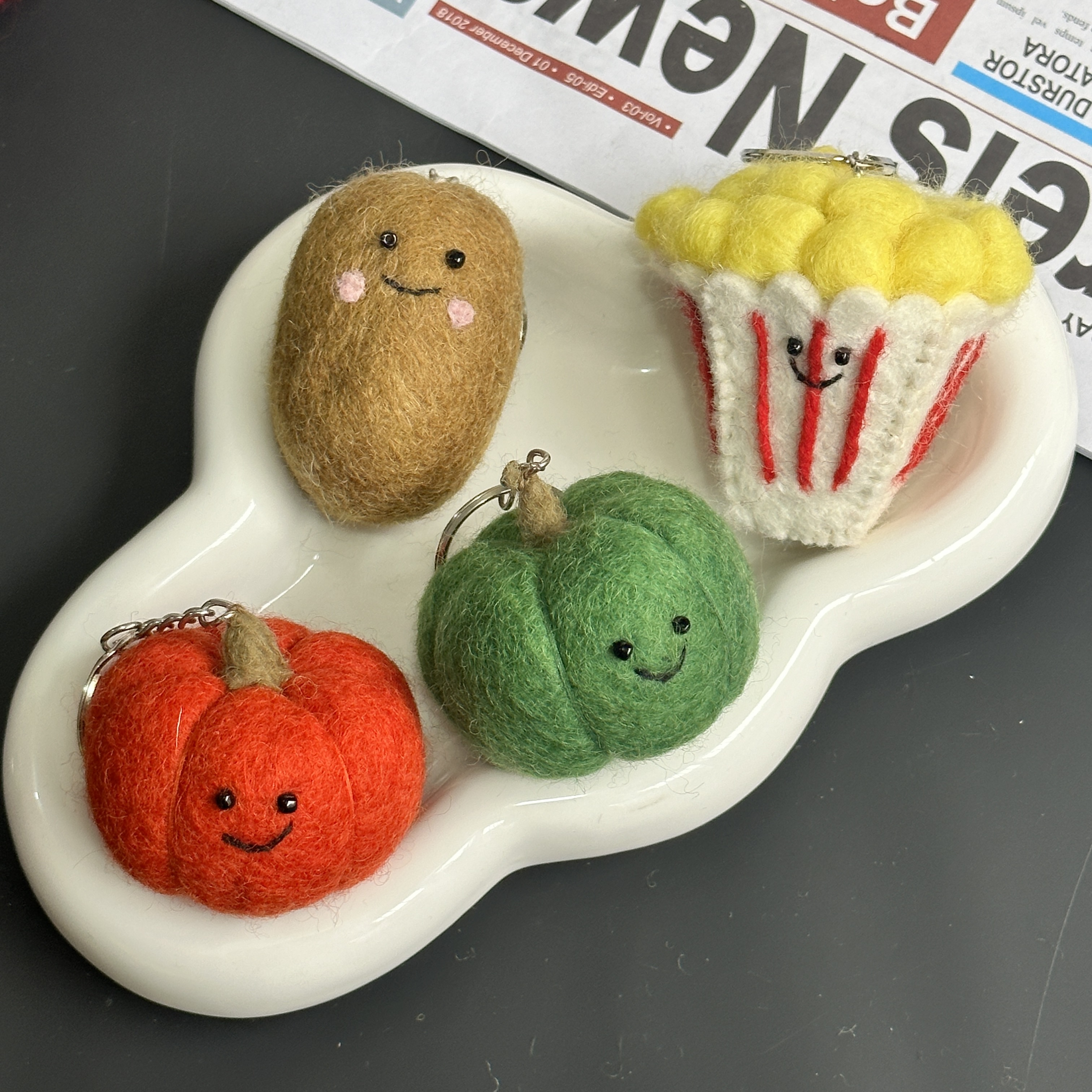 DIY/饰品/发夹/饰品配件/皱纹珠产品图