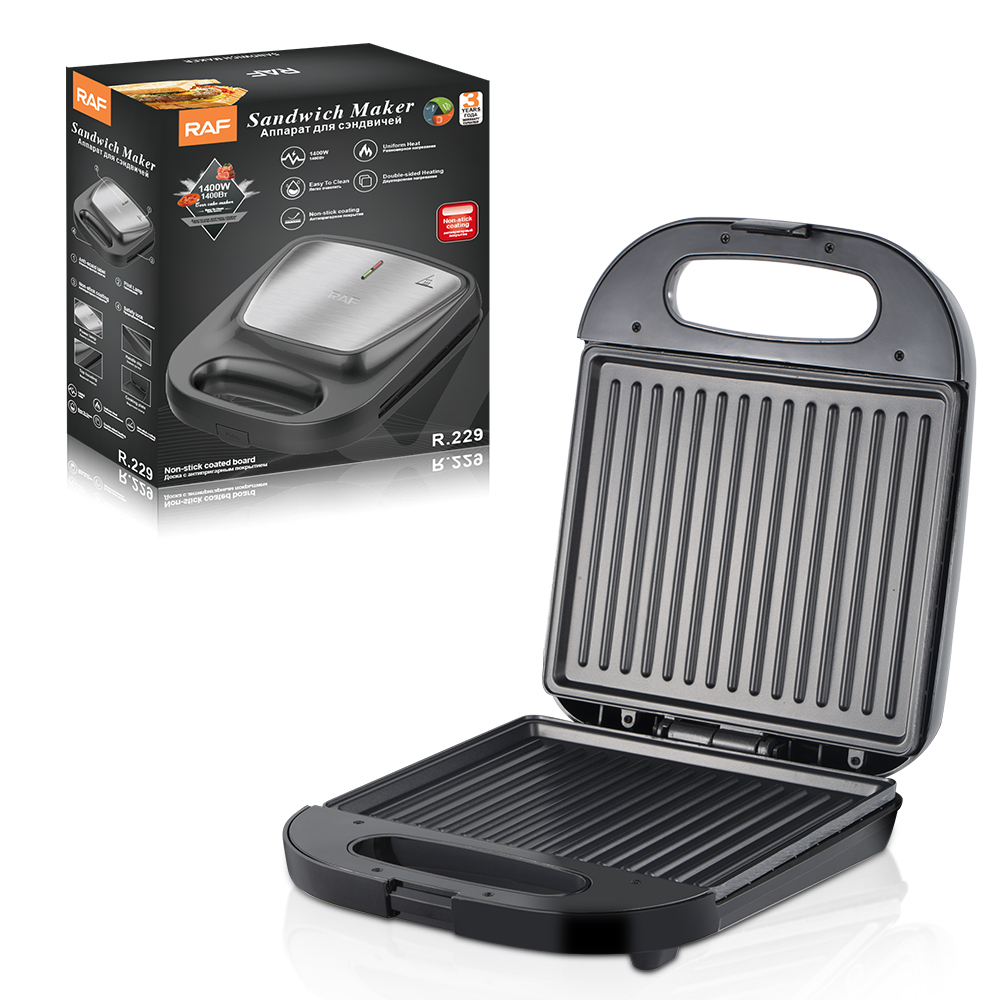 RAF Sandwich Machine, Multi-functional Home light Breakfast machine, Sandwich electric griddle, toast toaster, and pressure toaster R.229 details Picture