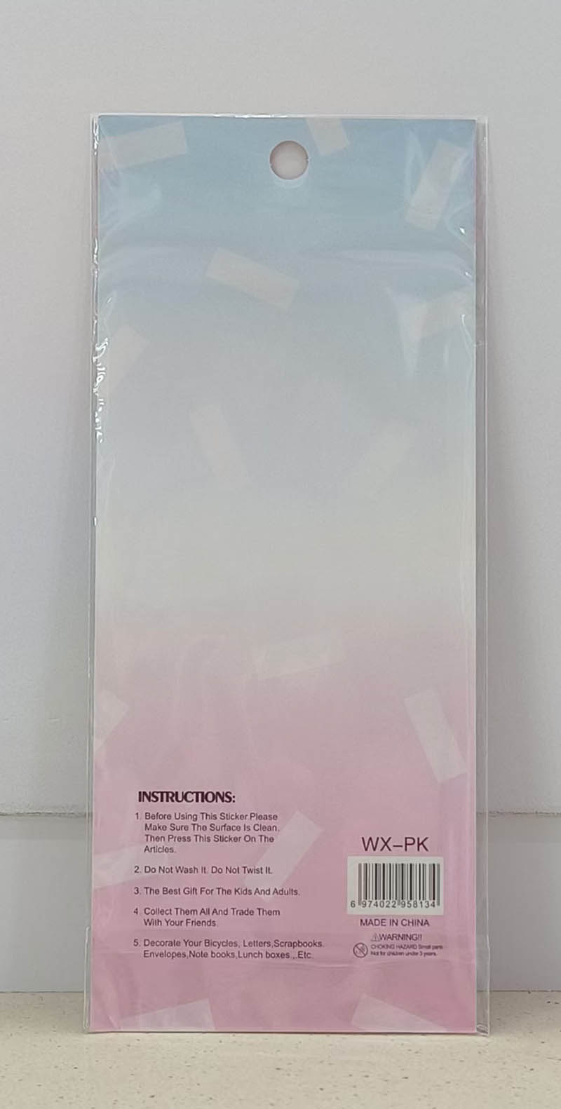 WX-PK Gilded bubble stickers Item Picture