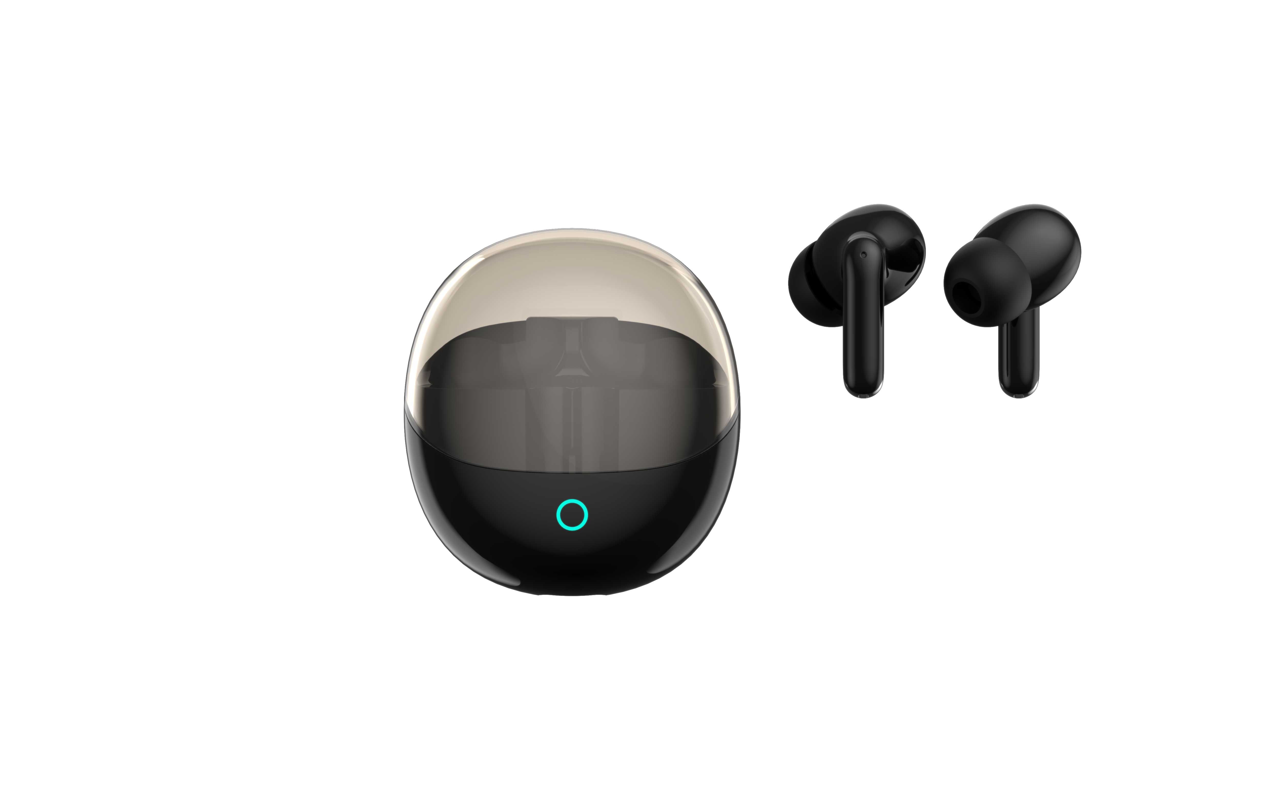 Stylish in-ear semi-in-ear Bluetooth headset TWS112 HD call music headset comfortable to wear long battery life details Picture