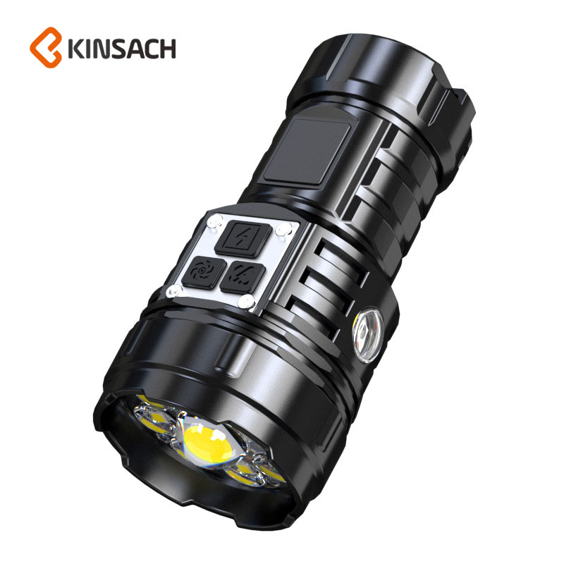 KINSACH Star Source Plastic type-c Charging with magnetic pen clip flashlight