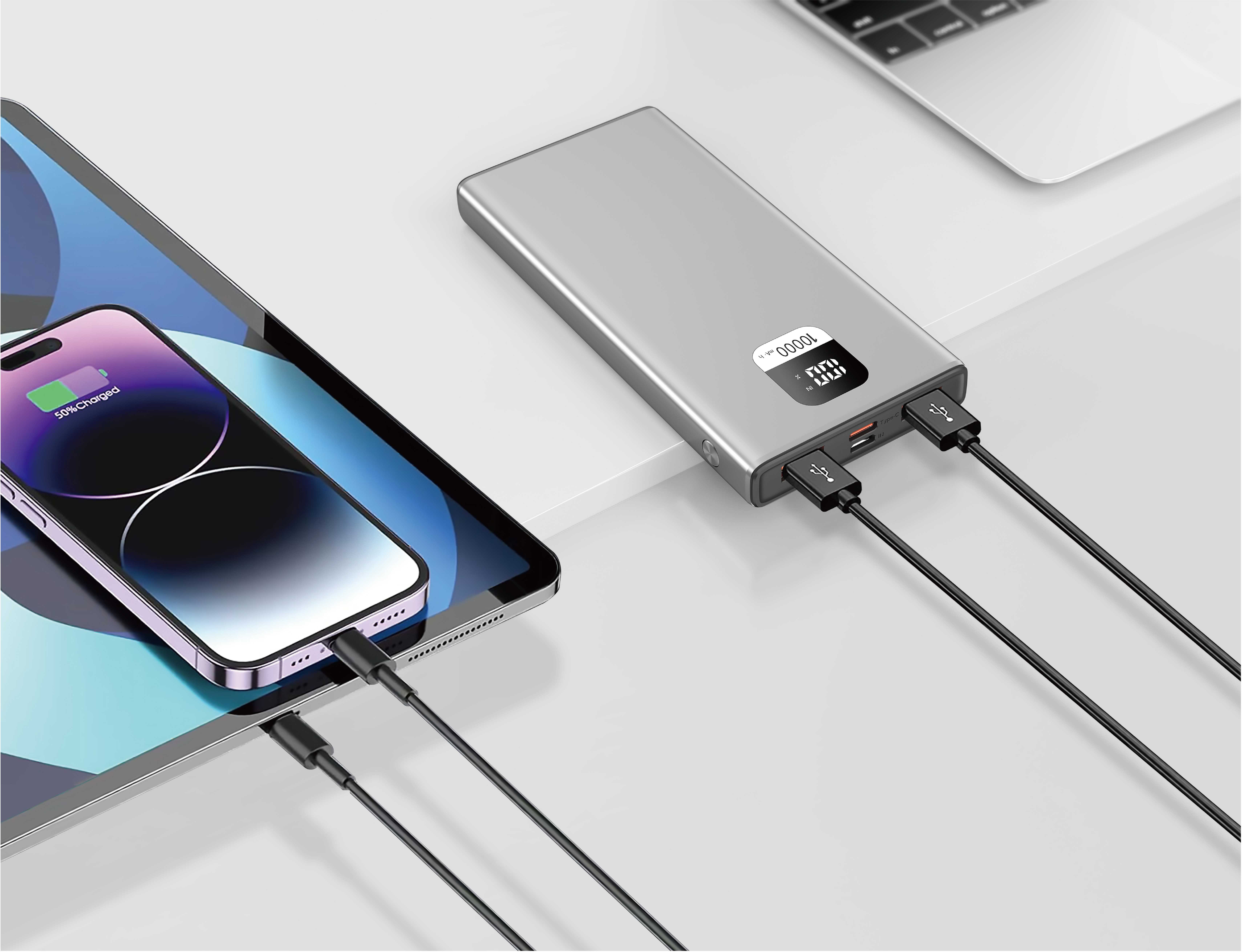 Ezra Cross-Border Portable Smart Fast Charger Mobile Power Supply Pb87