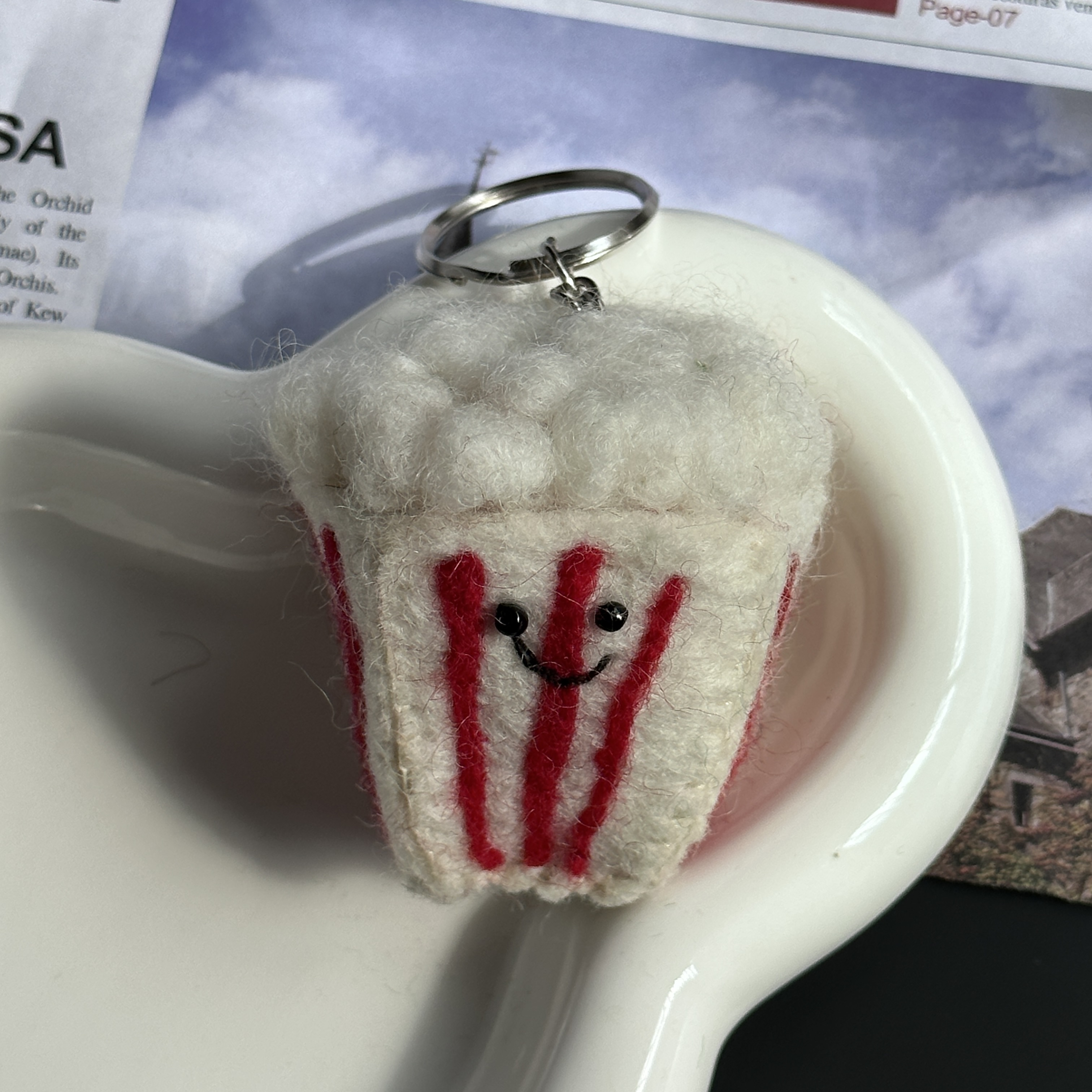 纯手工羊毛毡挂饰高颜值水果蔬菜可爱韩系miu系包挂件背包配饰详情8