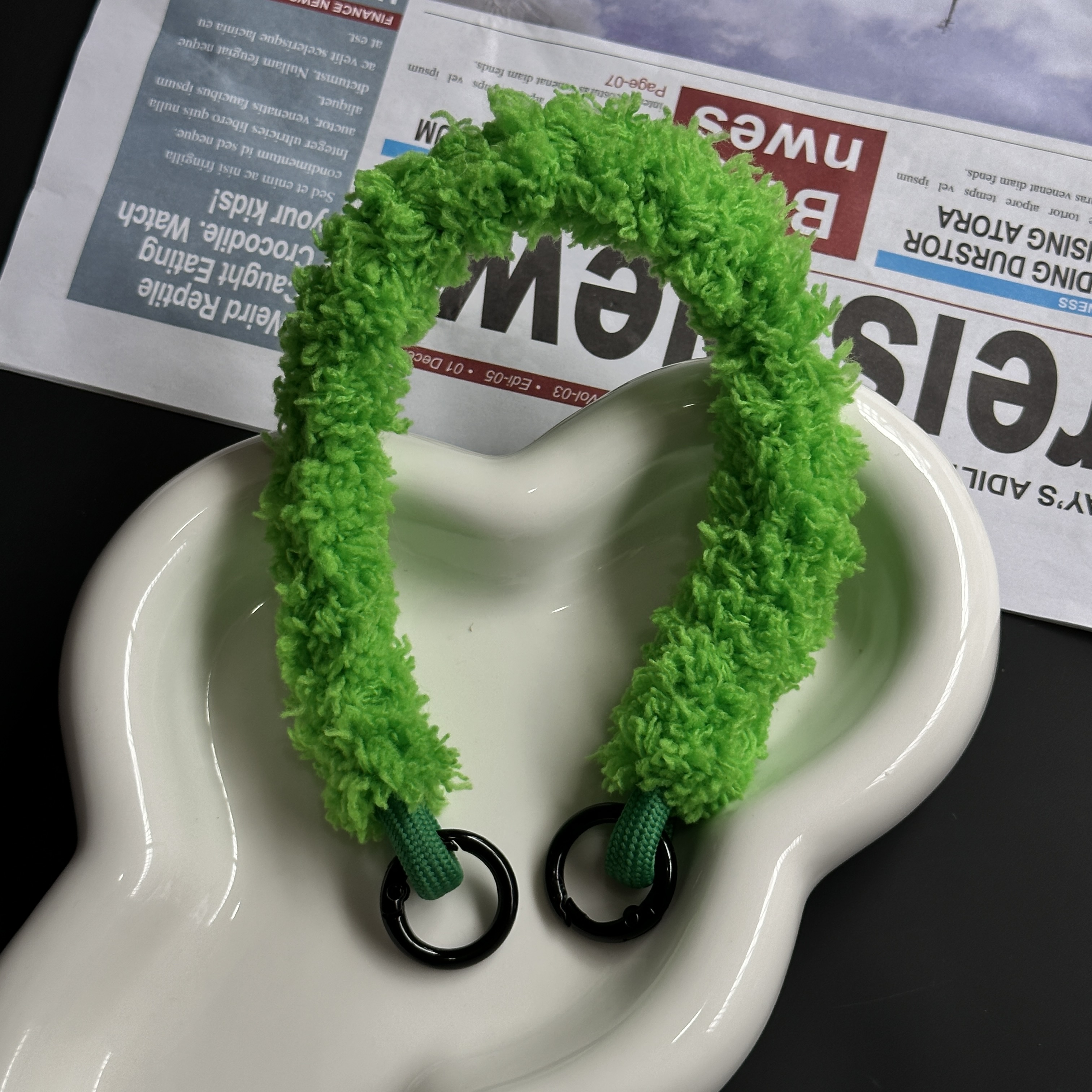 手工编织miu系包挂配饰高颜值ins挂绳挂件手机壳手挽绳钥匙扣配件详情16