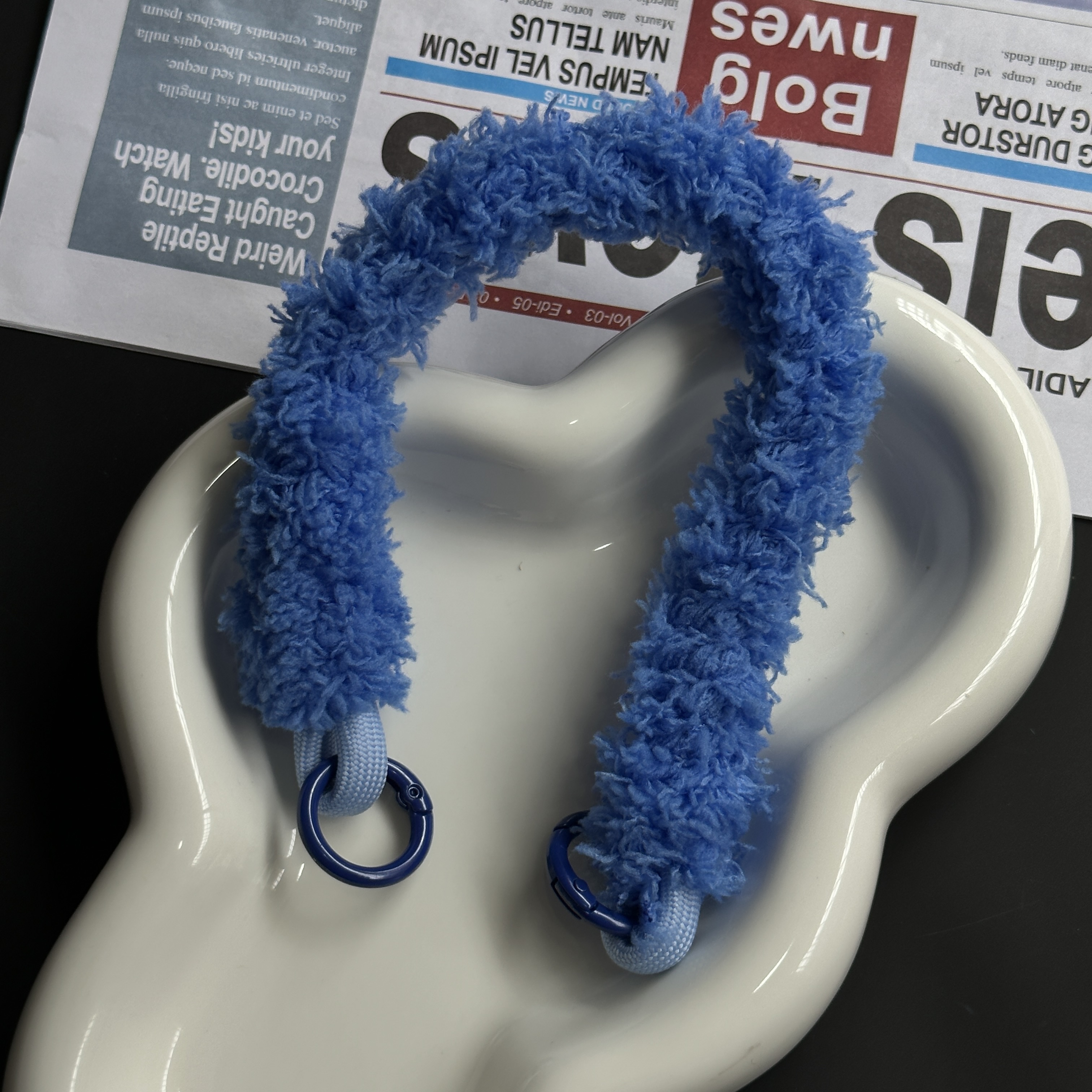 手工编织miu系包挂配饰高颜值ins挂绳挂件手机壳手挽绳钥匙扣配件详情19