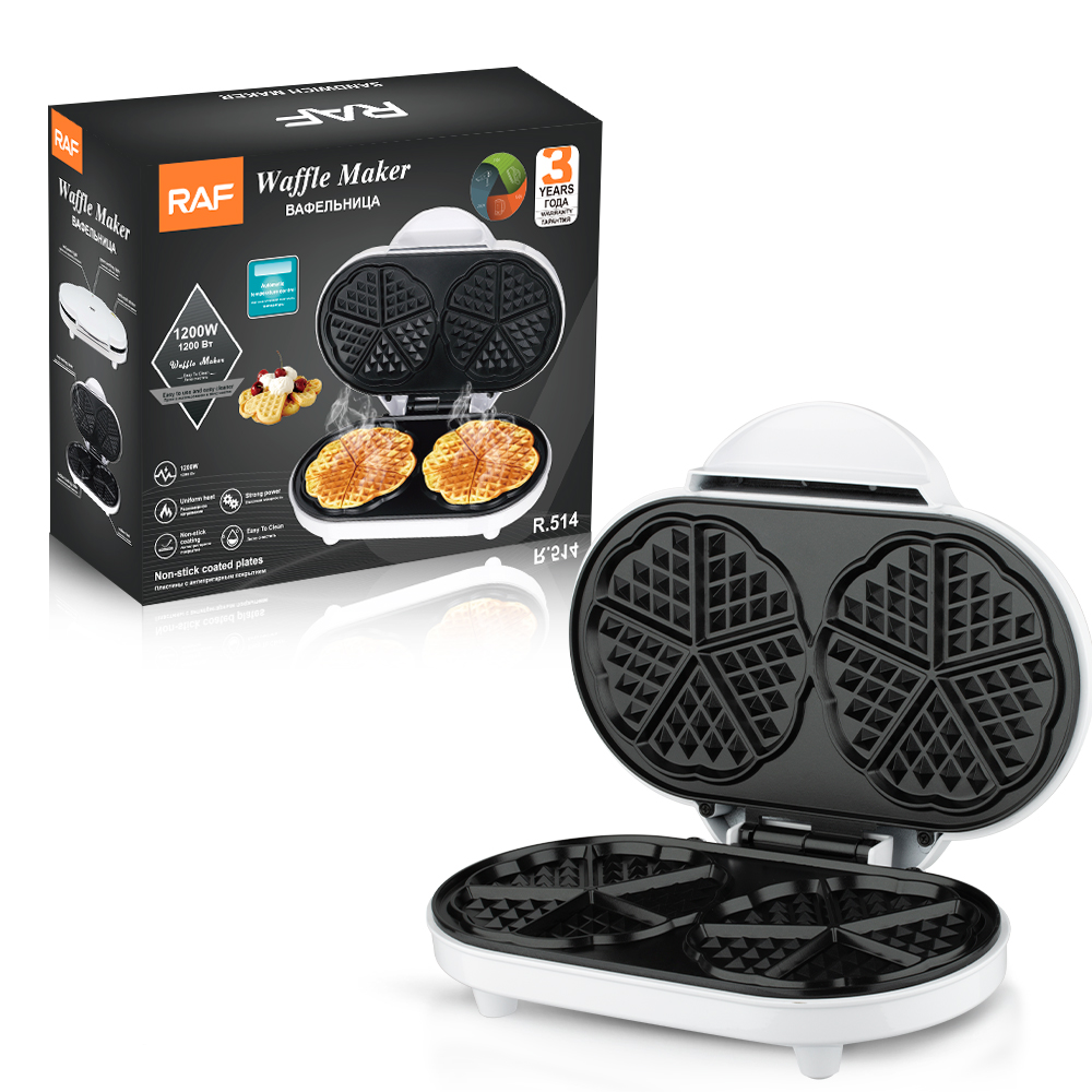 RAF European standard cross-border bread machine, household sandwich machine, breakfast machine, mechanical electric griddle details Picture