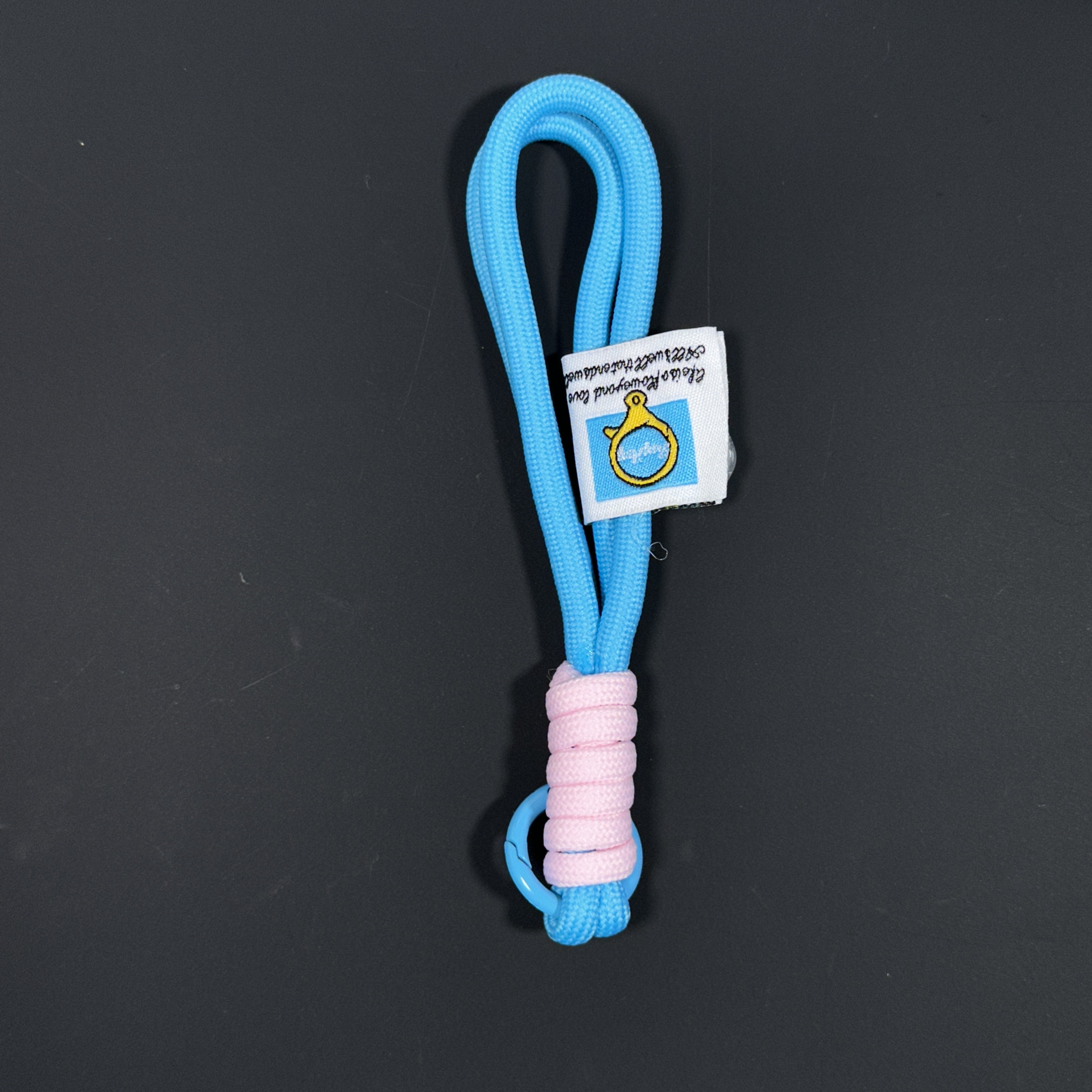 新国潮马卡龙INS风创意拼色打结防丢手机钥匙扣绳编织挂绳包挂件详情15