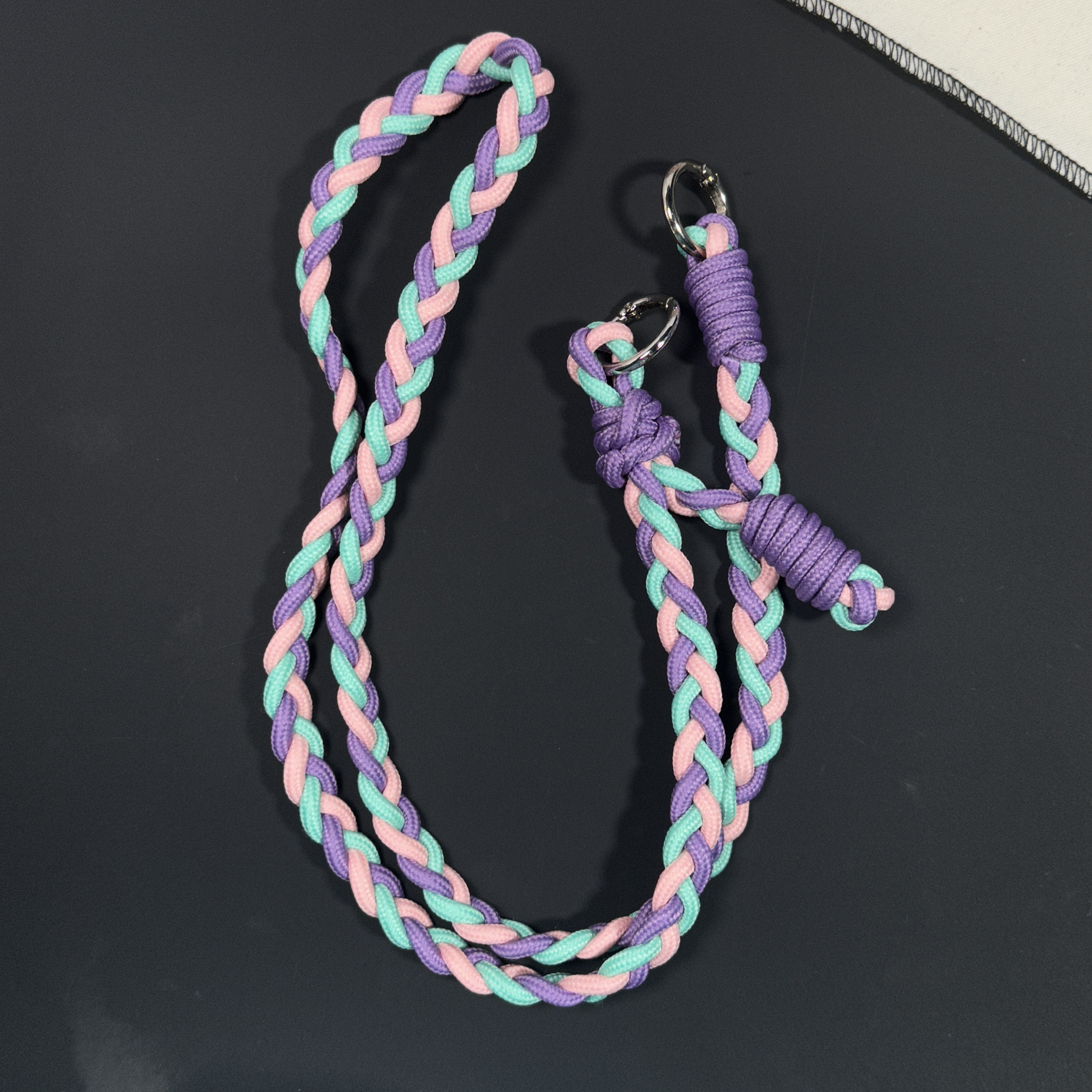 ins手机挂绳简约创意高颜值编制绳通用手机壳斜跨链通用女个性绳详情20