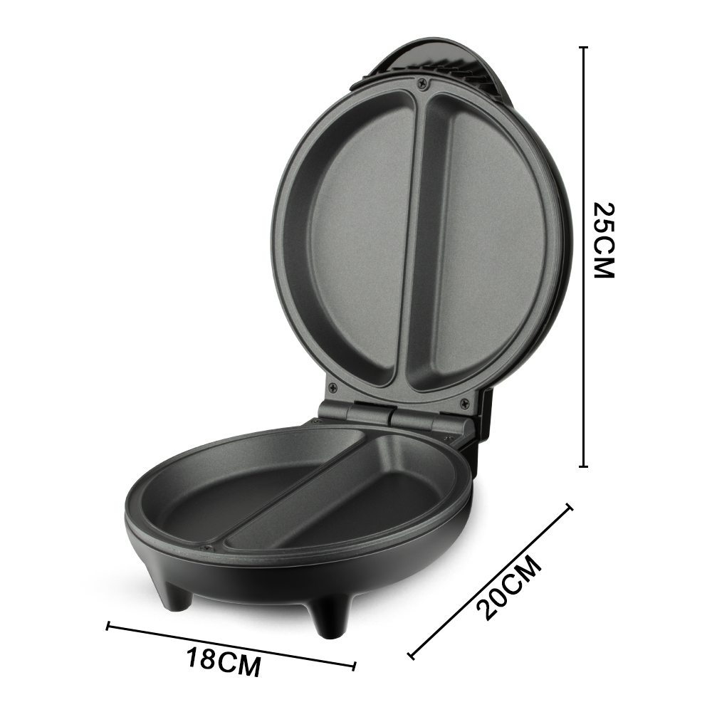 RAF Deepening electric griddle, pizza machine, pancake pan, double-sided heating grilling and baking machine, crepe machine, sandwich bread machine details Picture