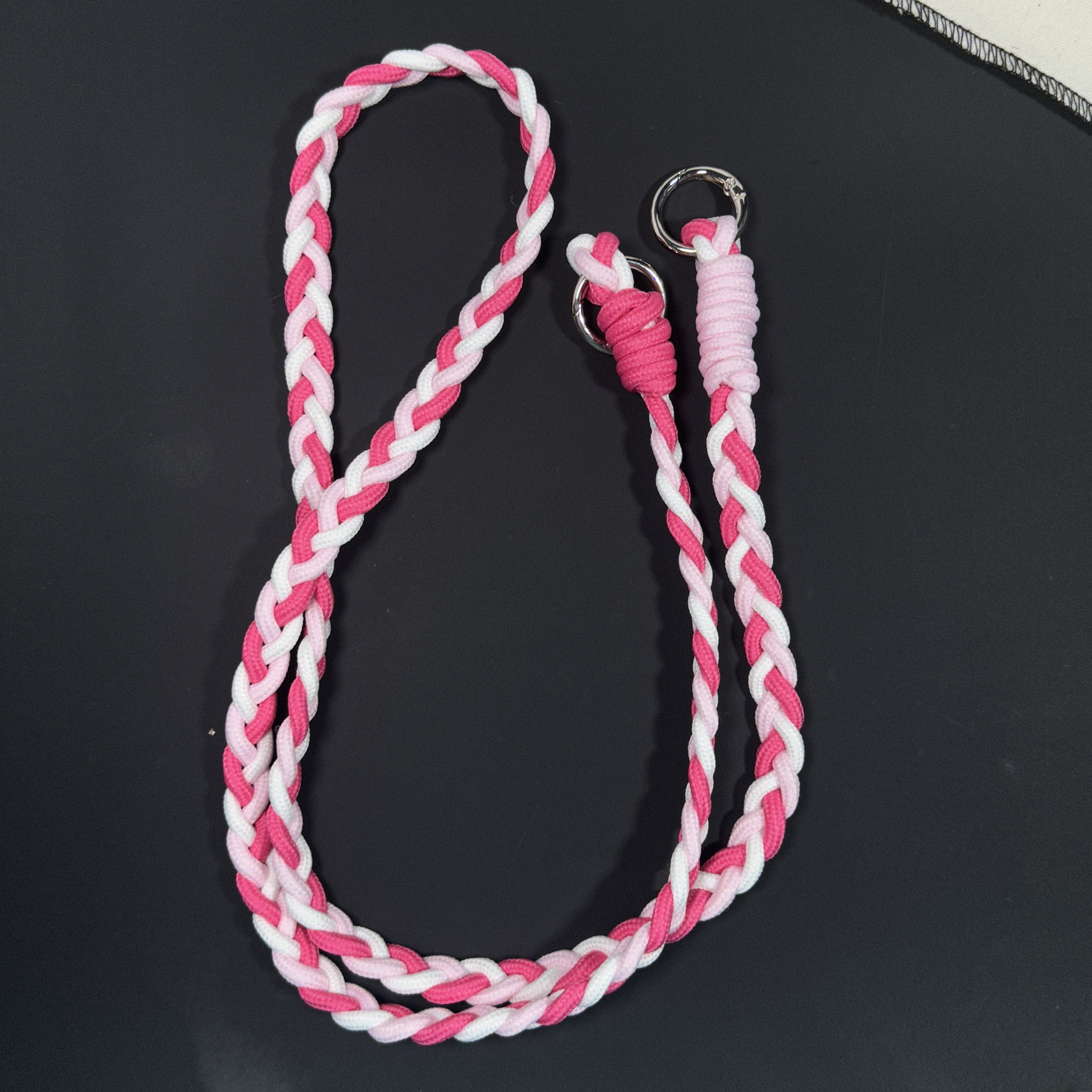 ins手机挂绳简约创意高颜值编制绳通用手机壳斜跨链通用女个性绳详情17