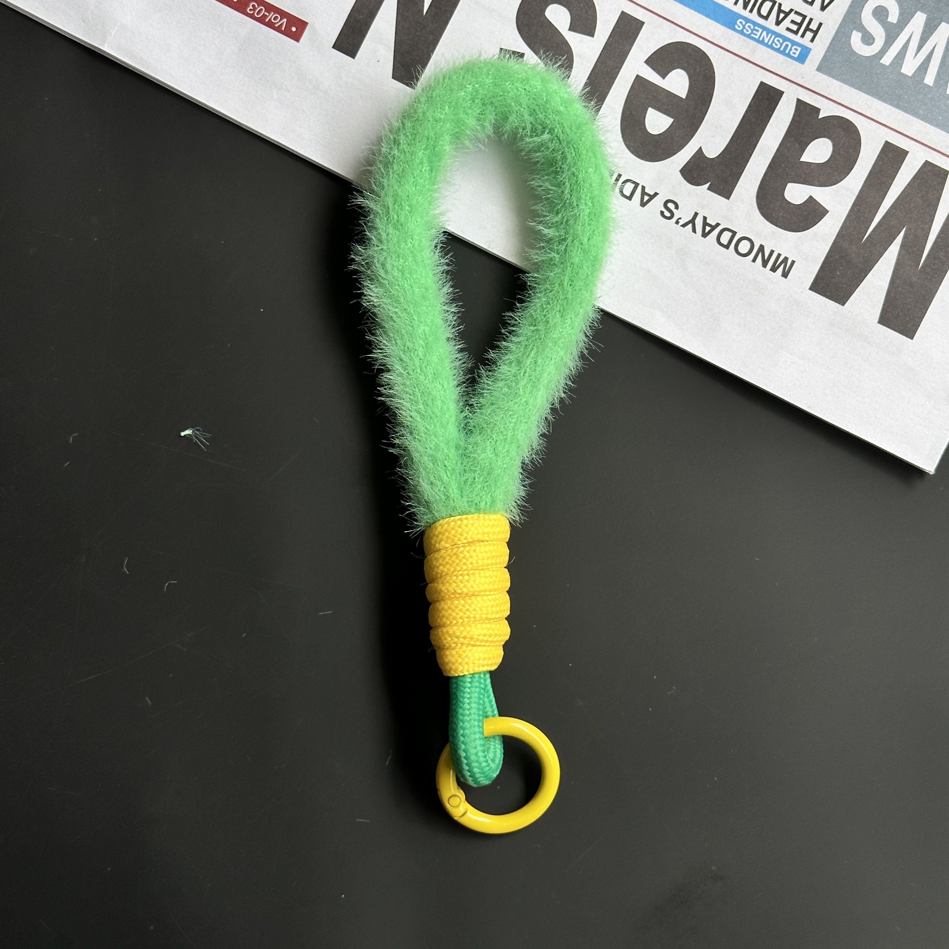 手工编织miu系包挂配饰高颜值ins挂绳挂件手机壳手挽绳钥匙扣配件详情10