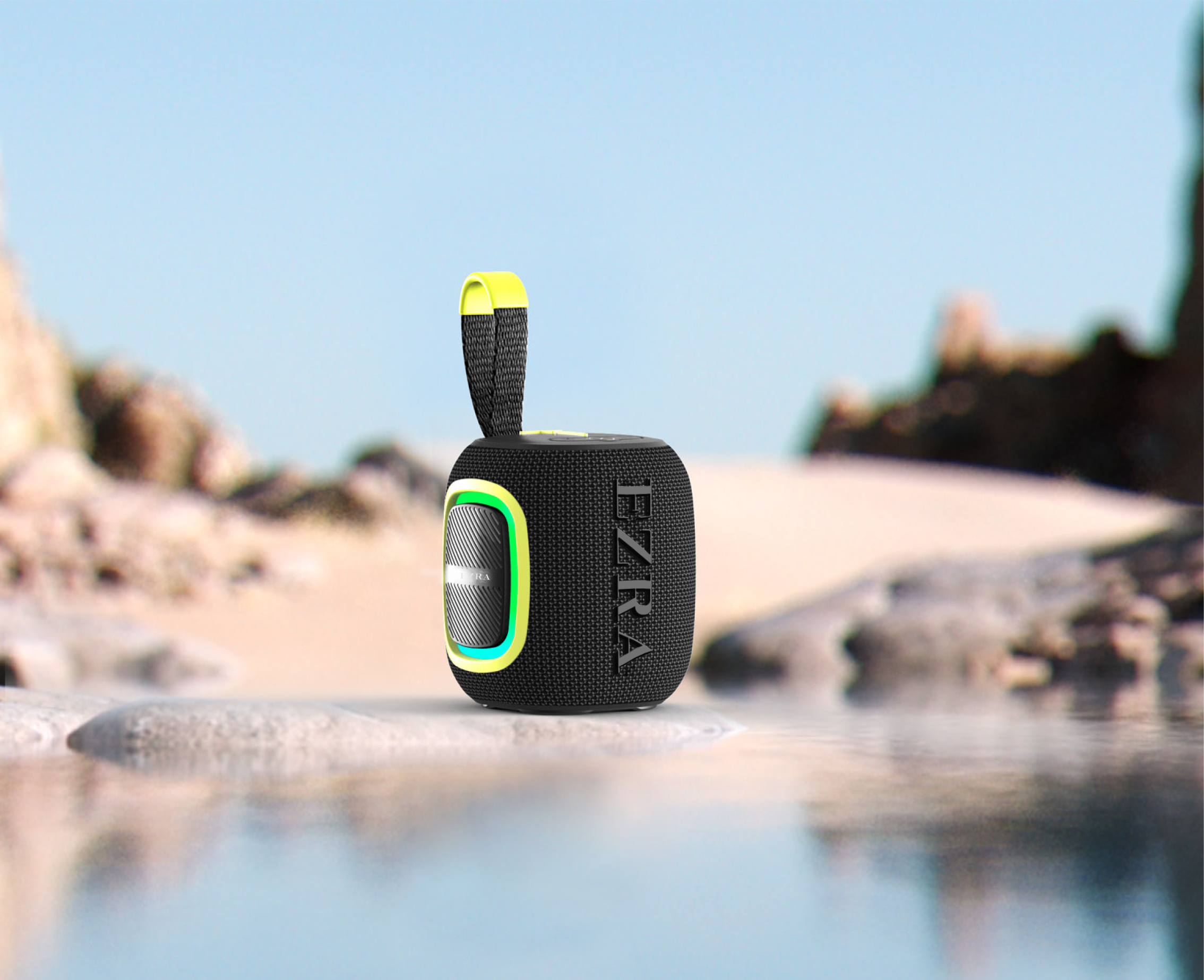 EZRA新款多功能蓝牙音箱NL66 便携户外音响设备产品图