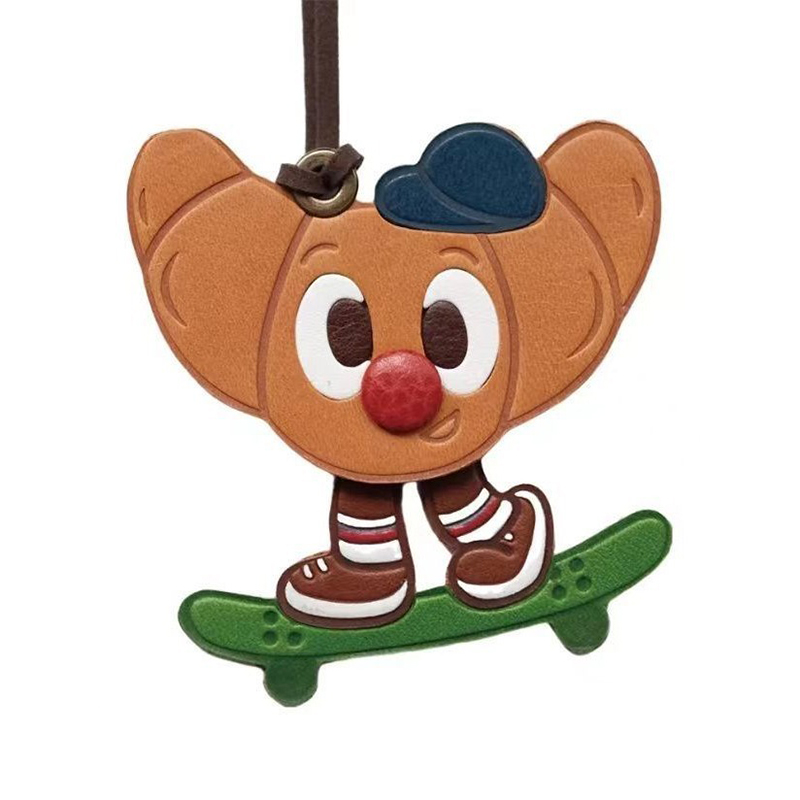 腊肠狗手绳包包挂饰合集可爱高颜值皮质挂件好寓意钥匙扣组合挂件详情30