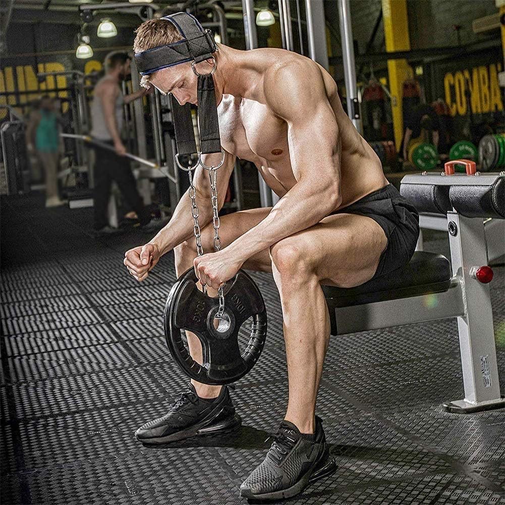 Cross border head and neck cap shoulder weight strength training device chain lead set head and neck barbell training neck cap Application Scenario