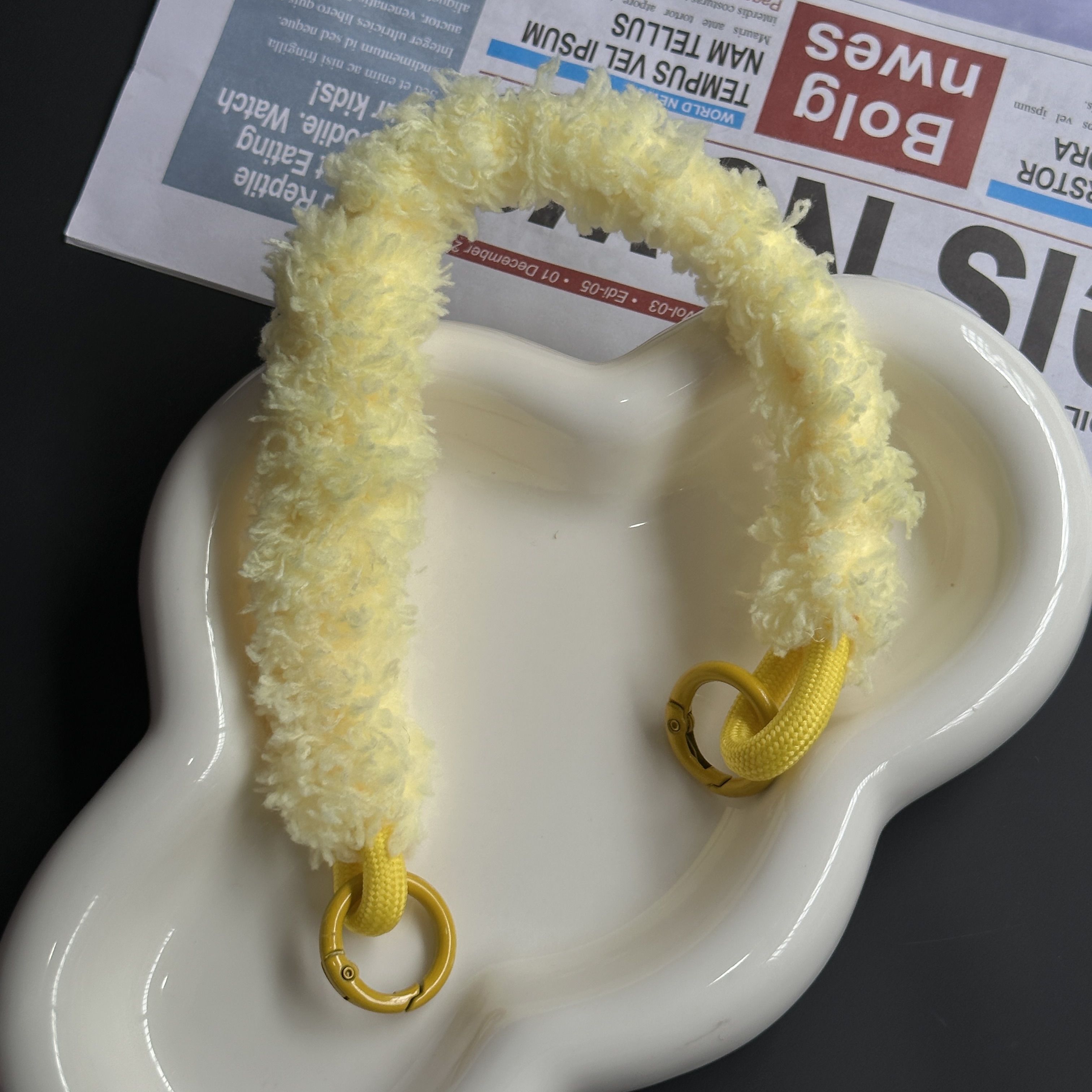 手工编织miu系包挂配饰高颜值ins挂绳挂件手机壳手挽绳钥匙扣配件详情25