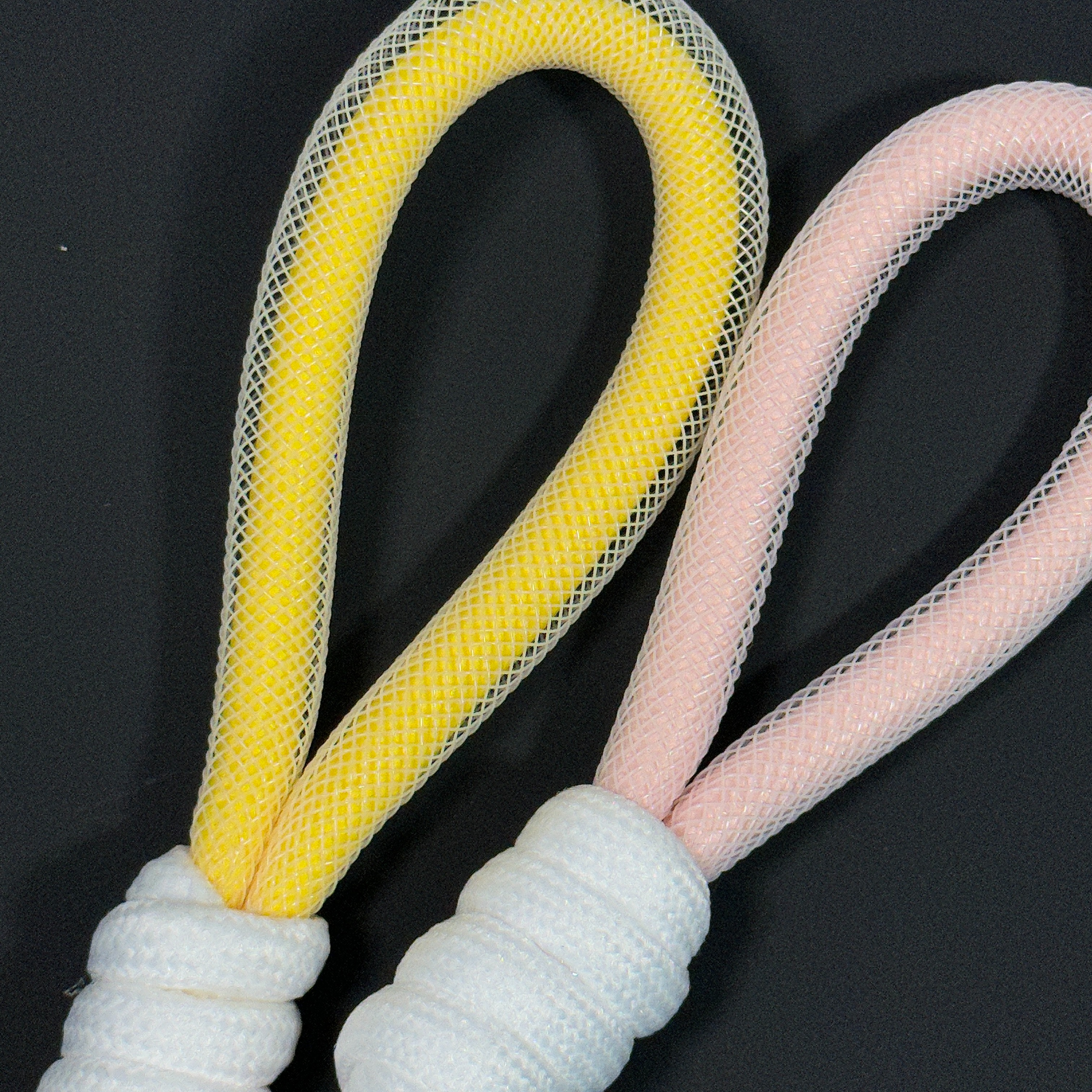 新国潮马卡龙INS风创意拼色打结防丢手机钥匙扣绳编织挂绳包挂件详情27