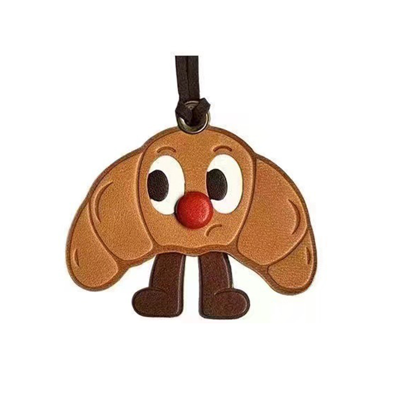 腊肠狗手绳包包挂饰合集可爱高颜值皮质挂件好寓意钥匙扣组合挂件详情29