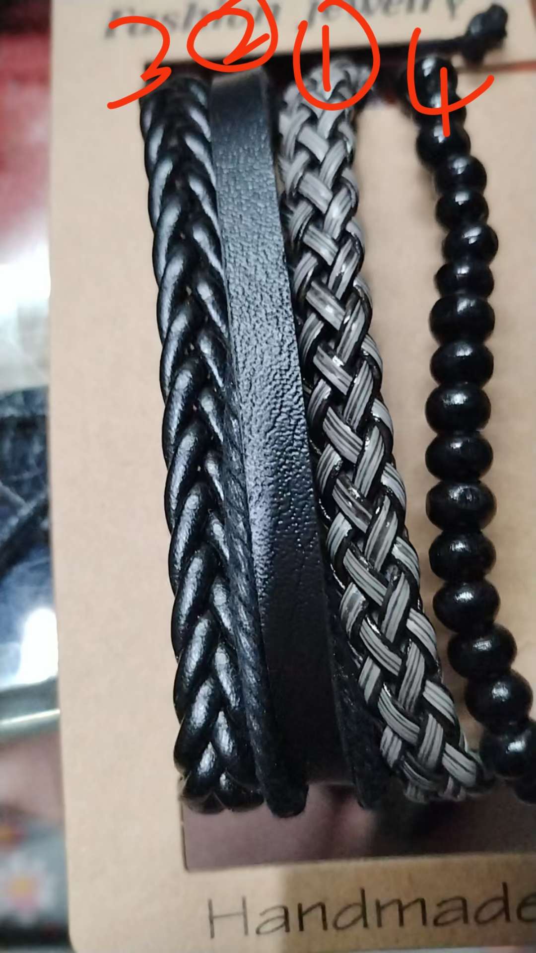 四条男士手链 高档手饰 饰品手串 时尚首饰 精致手链 潮流饰品 独特手串 心意首饰