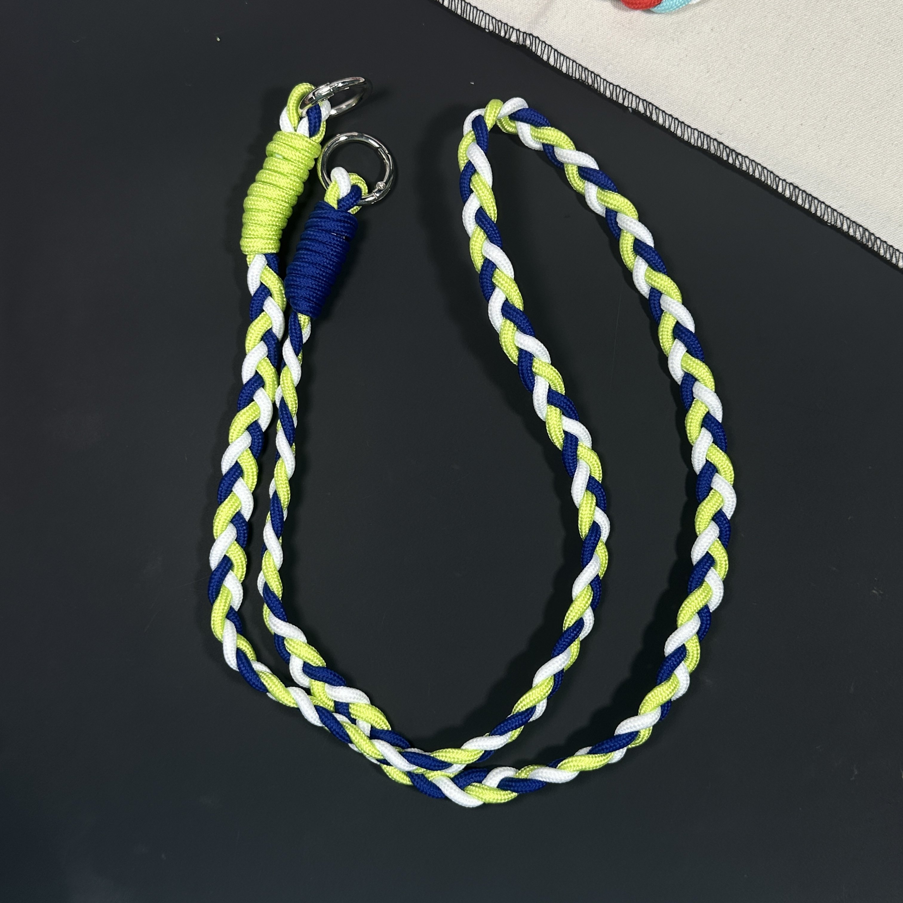 ins手机挂绳简约创意高颜值编制绳通用手机壳斜跨链通用女个性绳详情26