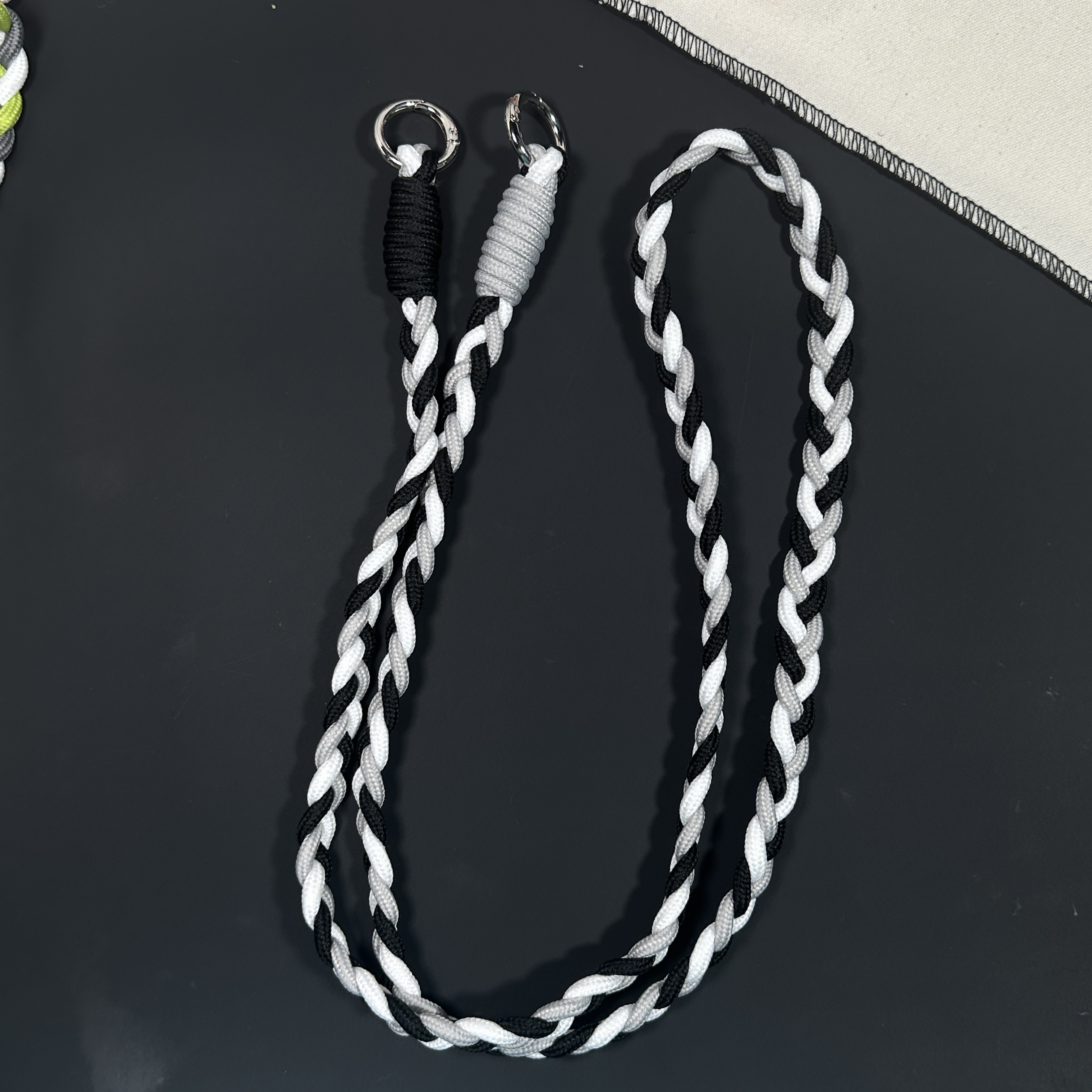 ins手机挂绳简约创意高颜值编制绳通用手机壳斜跨链通用女个性绳详情25