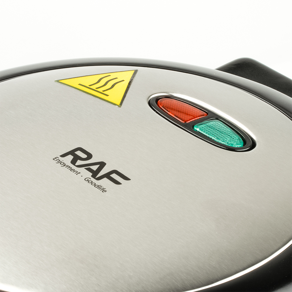 RAF Deepening electric griddle, pizza machine, pancake pan, double-sided heating grilling and baking machine, crepe machine, sandwich bread machine pic 10