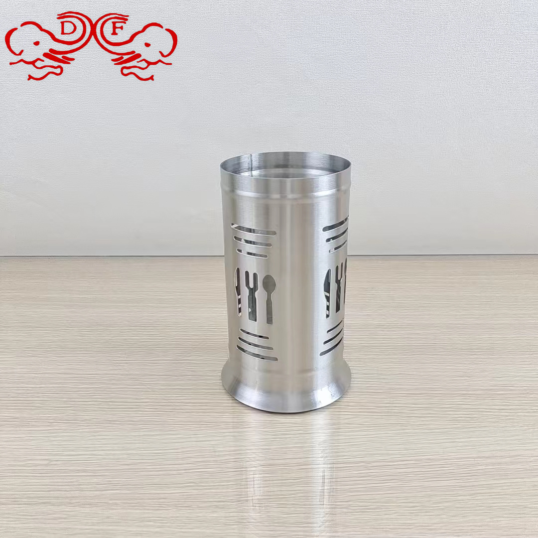 DF99383 Stainless steel chopsticks Container Barbecue Store Container tableware Chopsticks container Chopsticks stand soup spoon container DF TRADINGHOUSE full figure