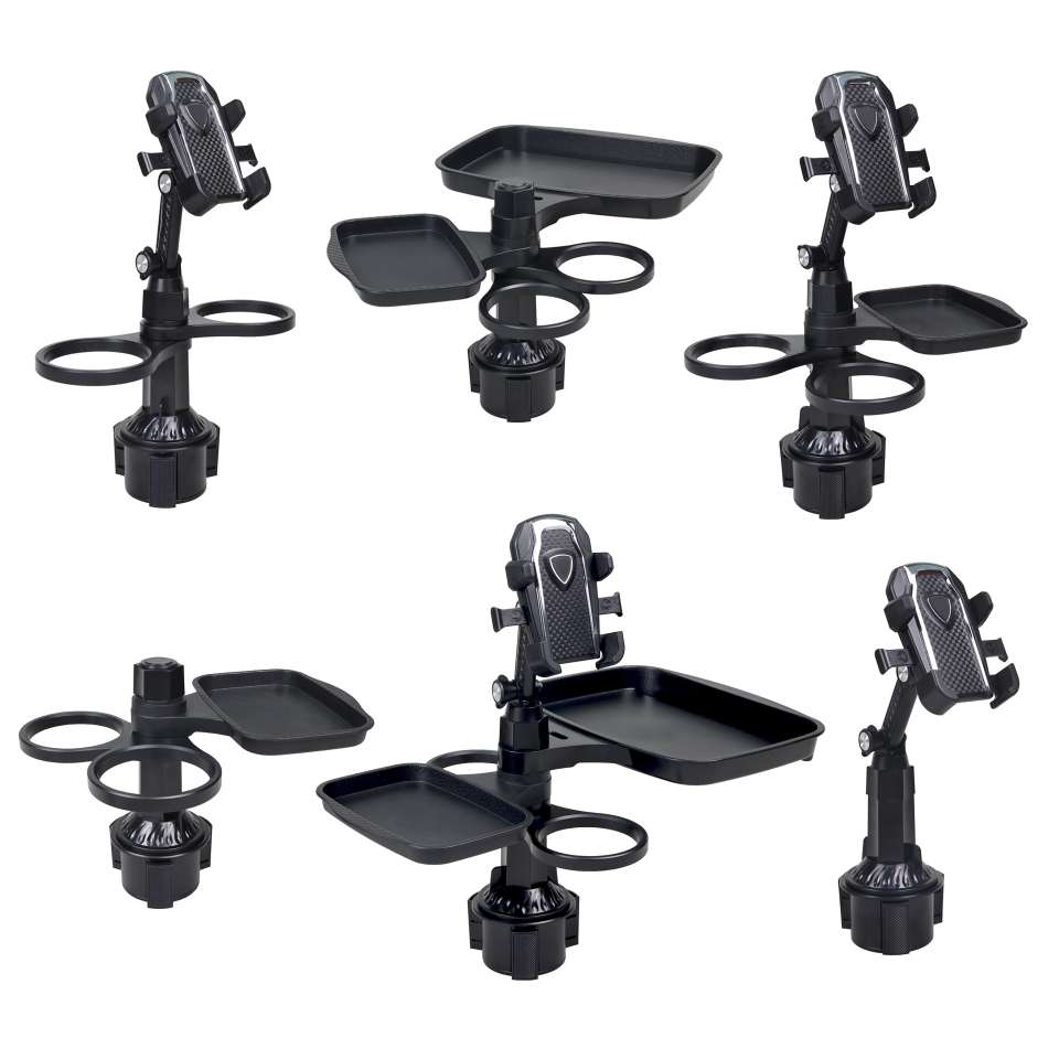 车载手机支架托盘餐盘多功能置物小餐桌 车用饮料咖啡汉堡水杯架 详情图16