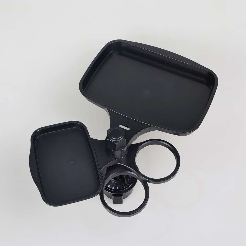 车载手机支架托盘餐盘多功能置物小餐桌 车用饮料咖啡汉堡水杯架 详情图13