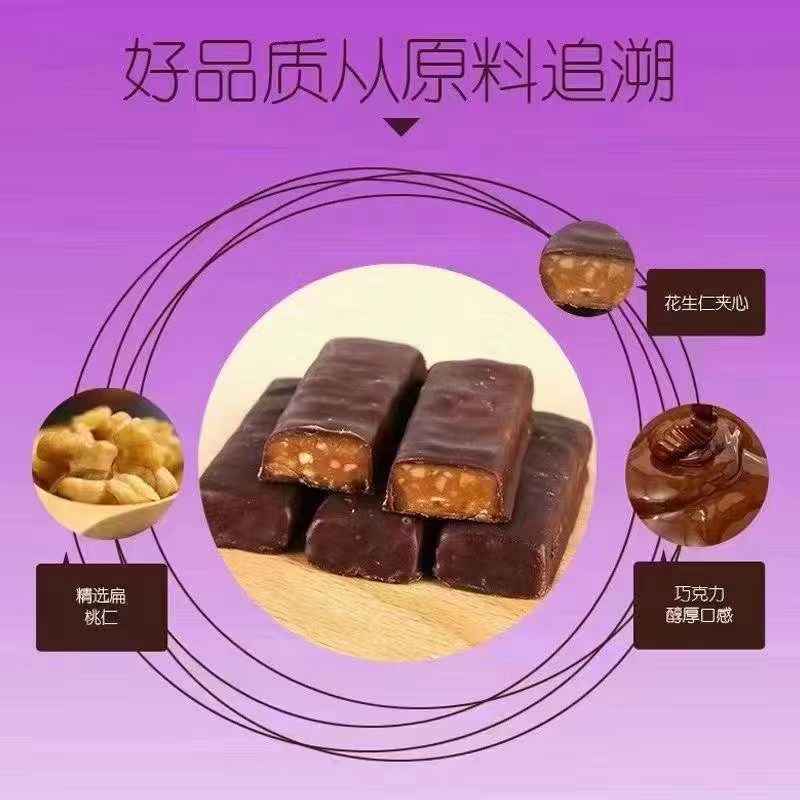 俄罗斯紫皮糖到货，年货糖果货源批发一箱20斤，8.5一斤，15件箱起发。我们的紫皮糖来源自俄罗斯配方细节图