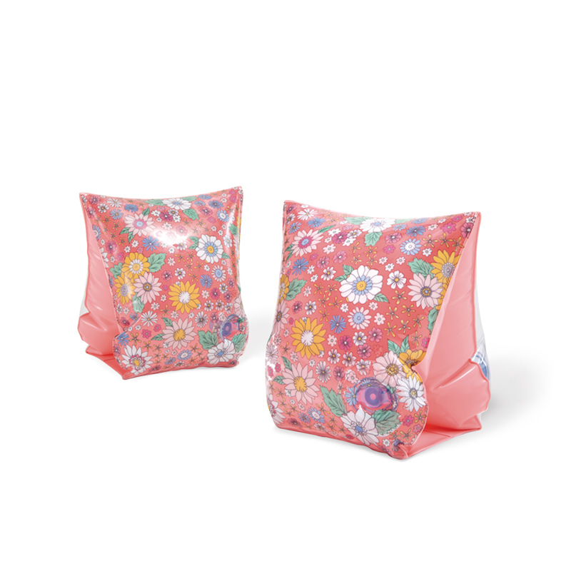 Wholesale of INTEX56669 new Champagne chrysanthemum arm ring, children's anti-choking inflatable float ring swimming AIDS Item Picture