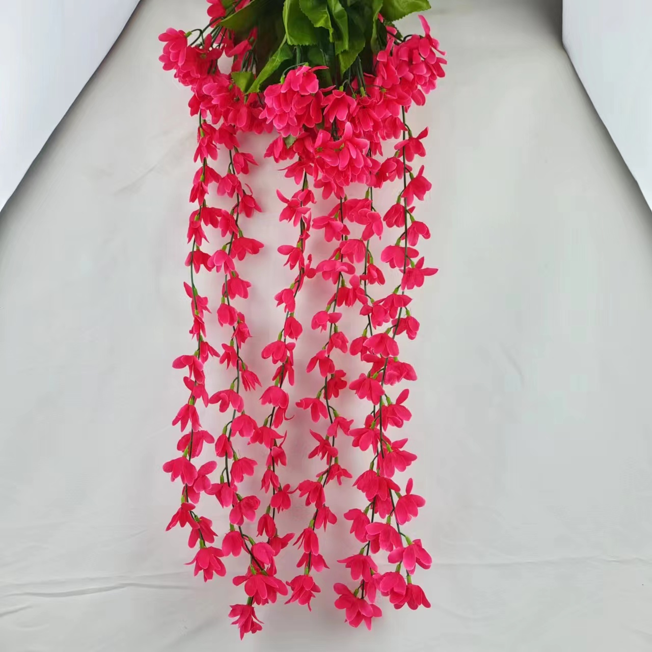 手工假花塑料花仿真花紫罗兰壁挂塑料花假花厂家直销批发室内外装饰婚庆装饰假花DIY花艺现货特价详情7