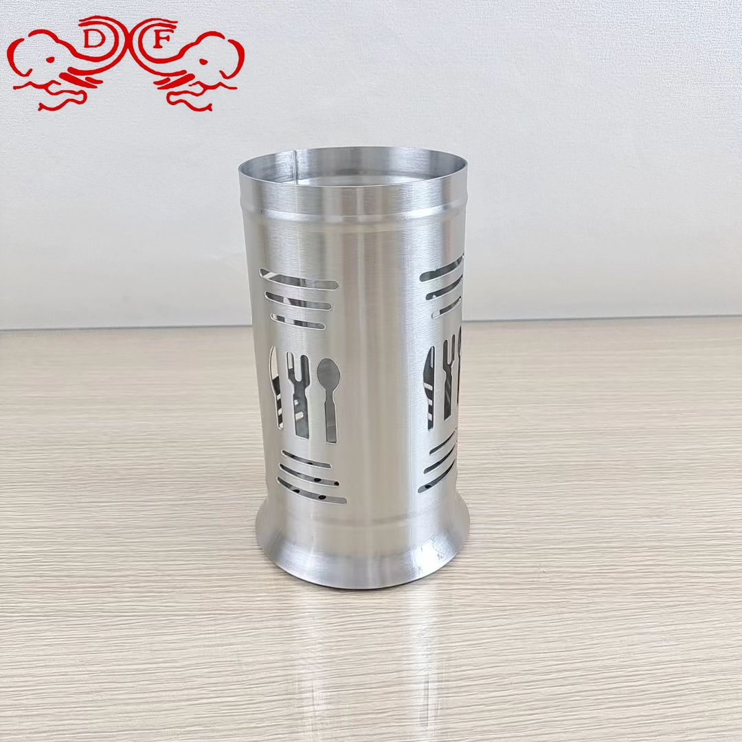 DF99383 Stainless steel chopsticks Container Barbecue Store Container tableware Chopsticks container Chopsticks stand soup spoon container DF TRADINGHOUSE Item Picture