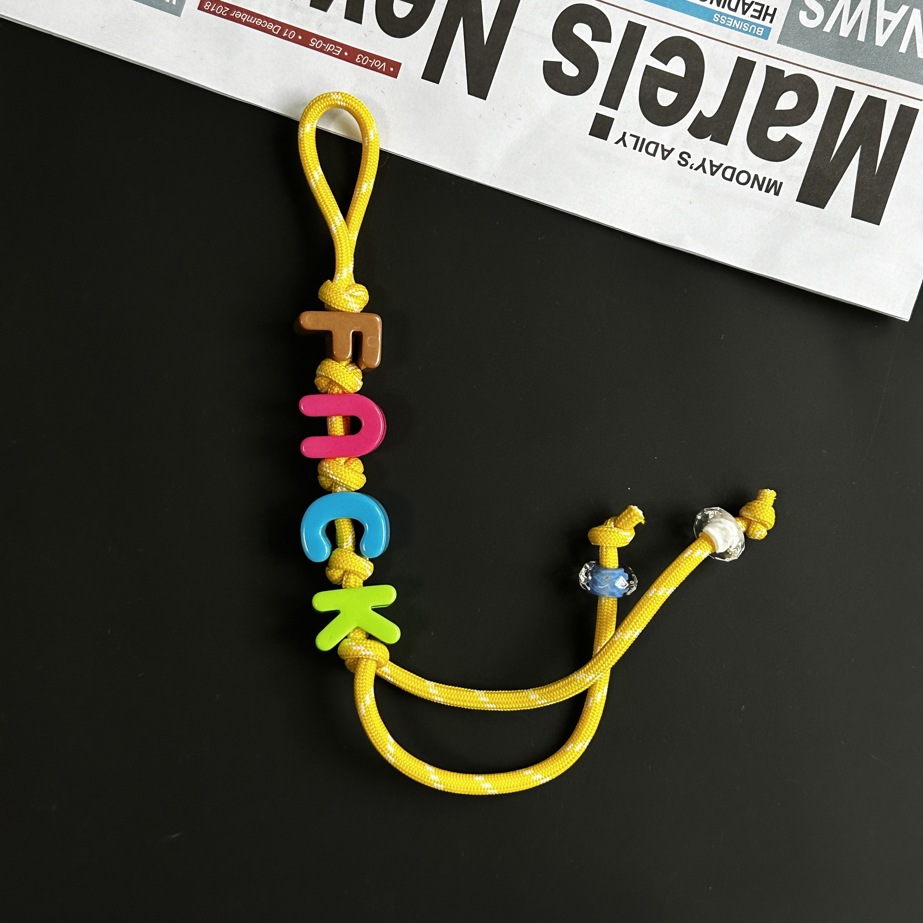 爆款手机挂绳diy手绳编织包包配饰miumiu风钥匙扣装饰挂件挂饰详情34