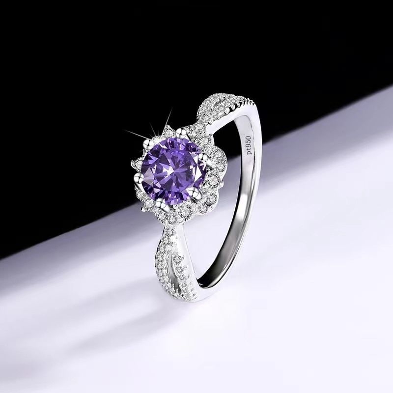 A best-selling female ring surrounded by stars, a white imitation ring that can be adjusted, a popular gift and proposal ring, fashionable and exquisite Application Scenario