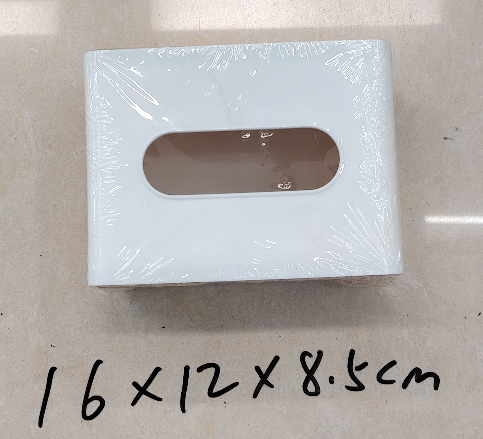 LQJX-602A  密度板圆形纸巾盒 13.5*13.5*13CM 收纳纸巾盒详情8