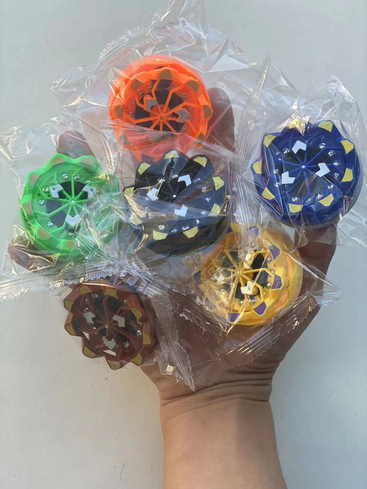 A firework top is a top that emits sparks Specification image