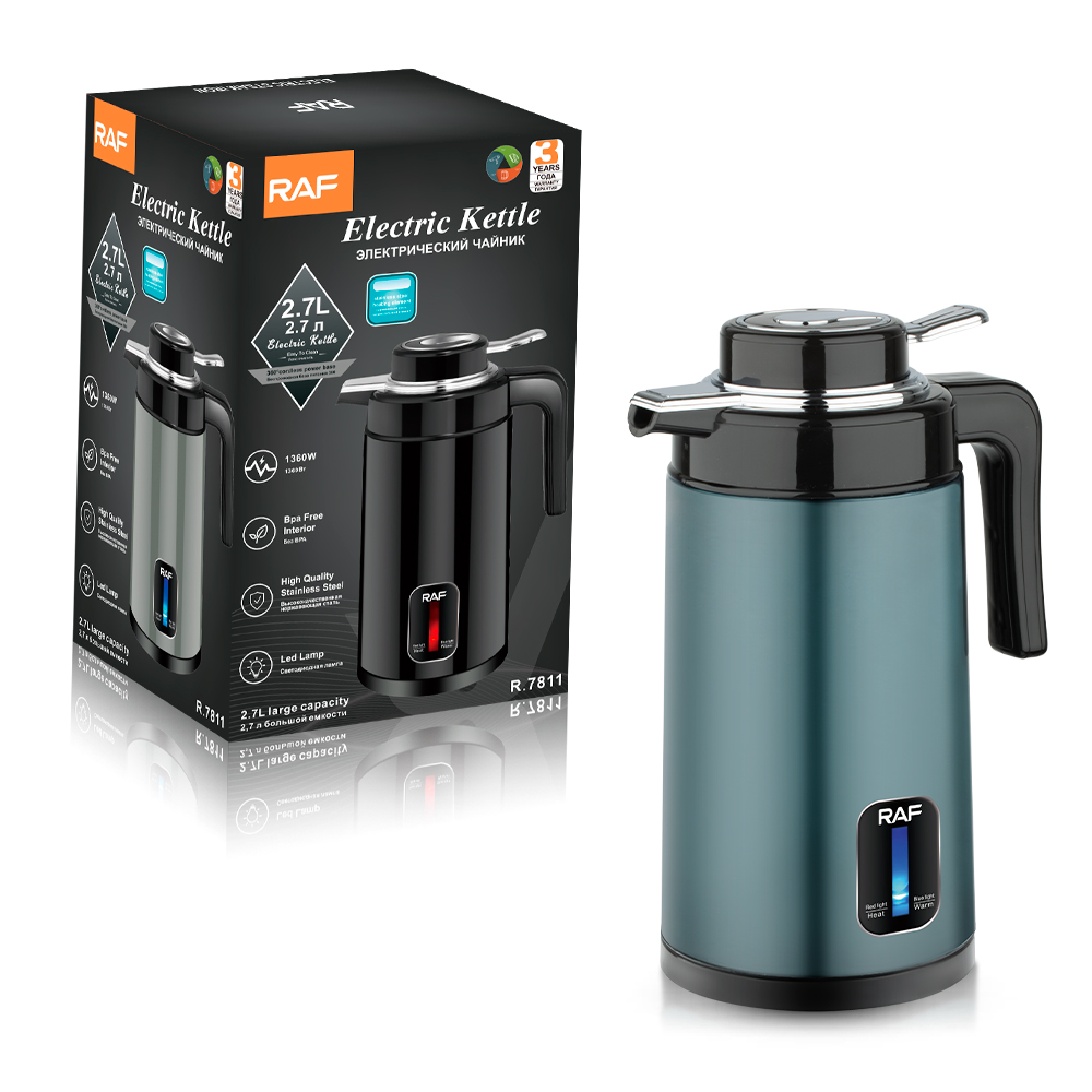 RAF European standard cross-border electric kettle, household food-grade stainless steel electric kettle, automatic power-off and heat preservation Application Scenario