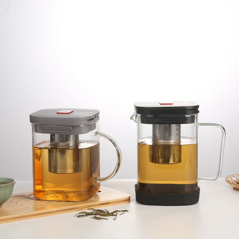 耐高温玻璃花具花茶壶泡茶器家用带过滤器详情1