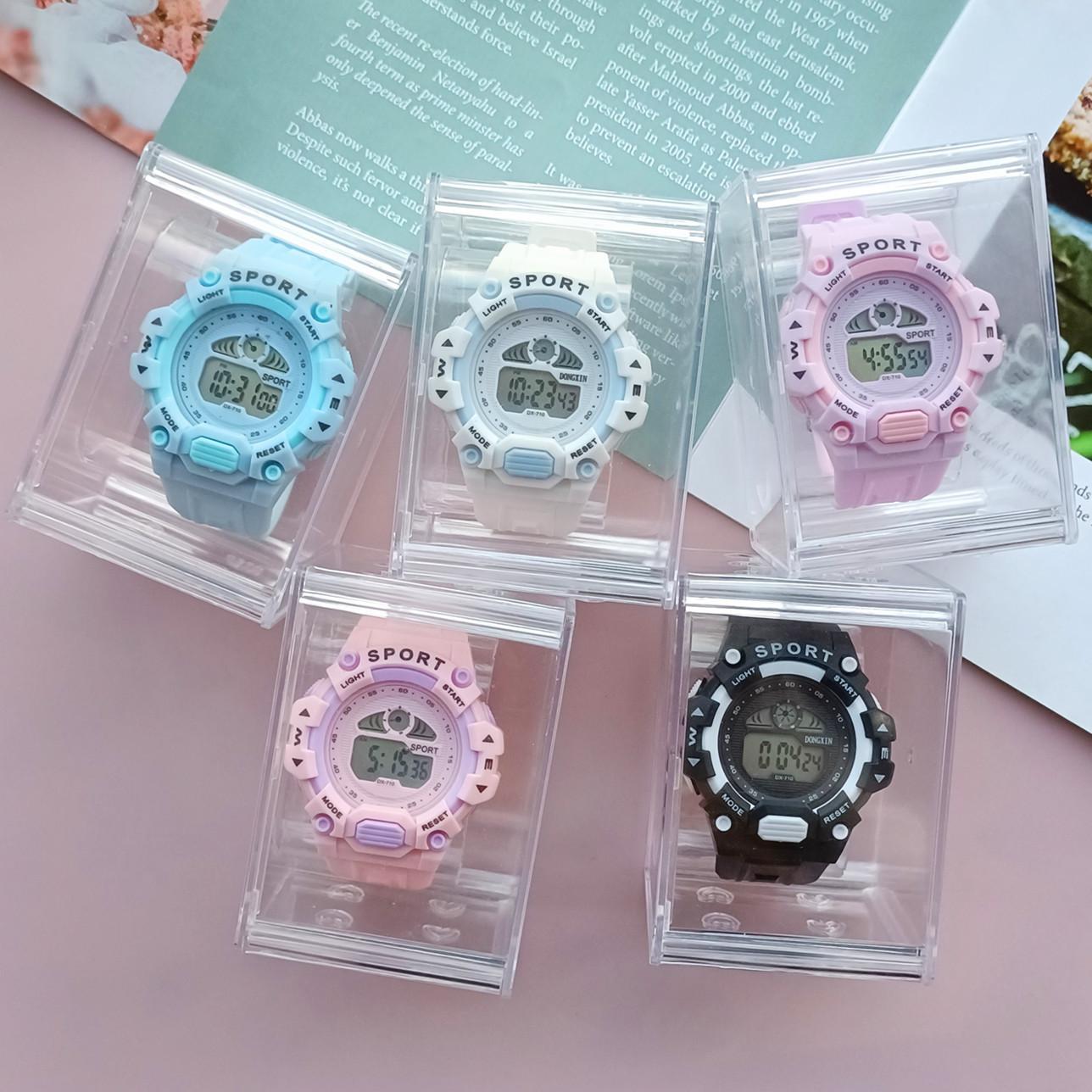 New Boxed Electronic Watch for Students Good-looking Sweet Watch for Boys and Girls Waterproof Sport Watch Wholesale