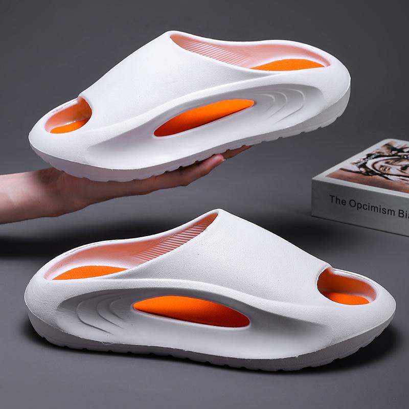 men's slippers summer outdoor wear 2024 new indoor home couple non-slip shit feeling sports slippers men's