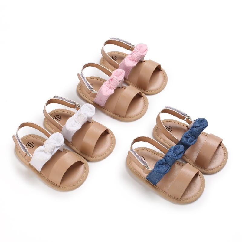 summer 0-1 year old baby girl cloth sandals