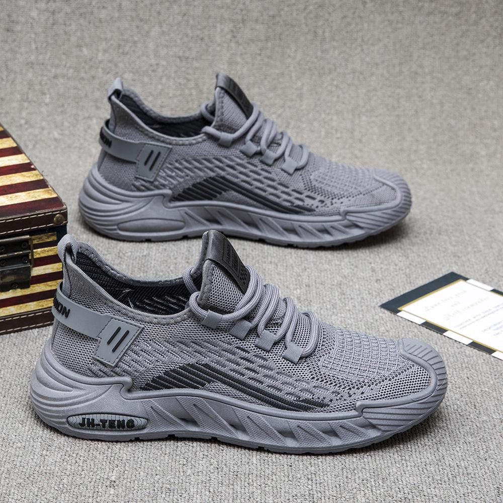 men's shoes summer mesh sneaker men's new breathable non-stinky feet sneaker casual shoes outdoor shoes cross-border
