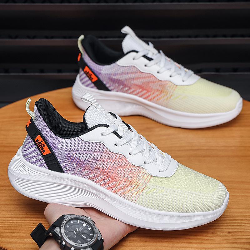 Men's Shoes 2023 New Autumn Breathable Fashion Casual Shoes Men's Factory Large Size Size 50 Running Men's Lightweight Sneakers