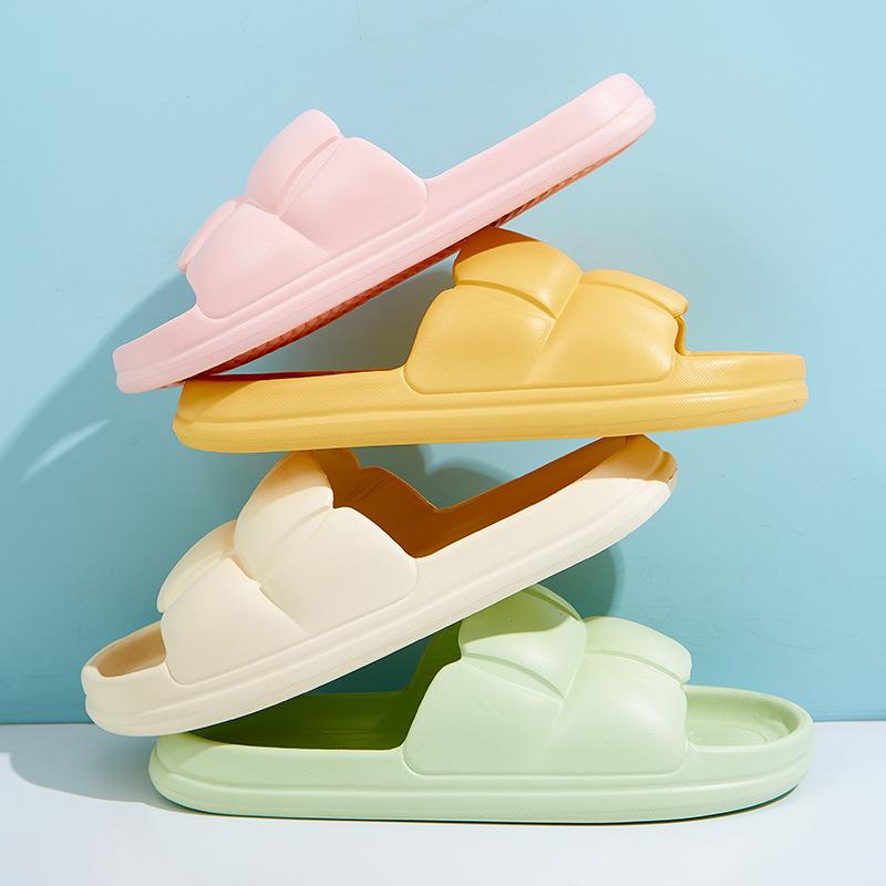 Summer Non-Slip Eva Home Bathroom Sandals Couple Stall Drooping Sandals Men and Women Factory Wholesale
